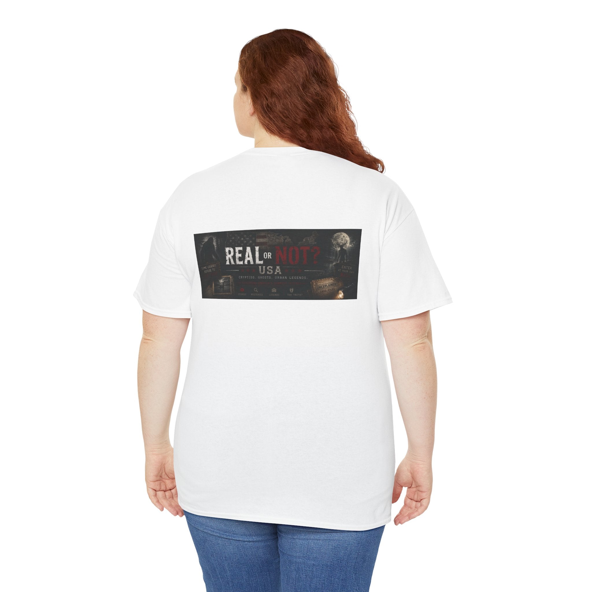 Official Real or Not? USA Vintage Graphic T-Shirt