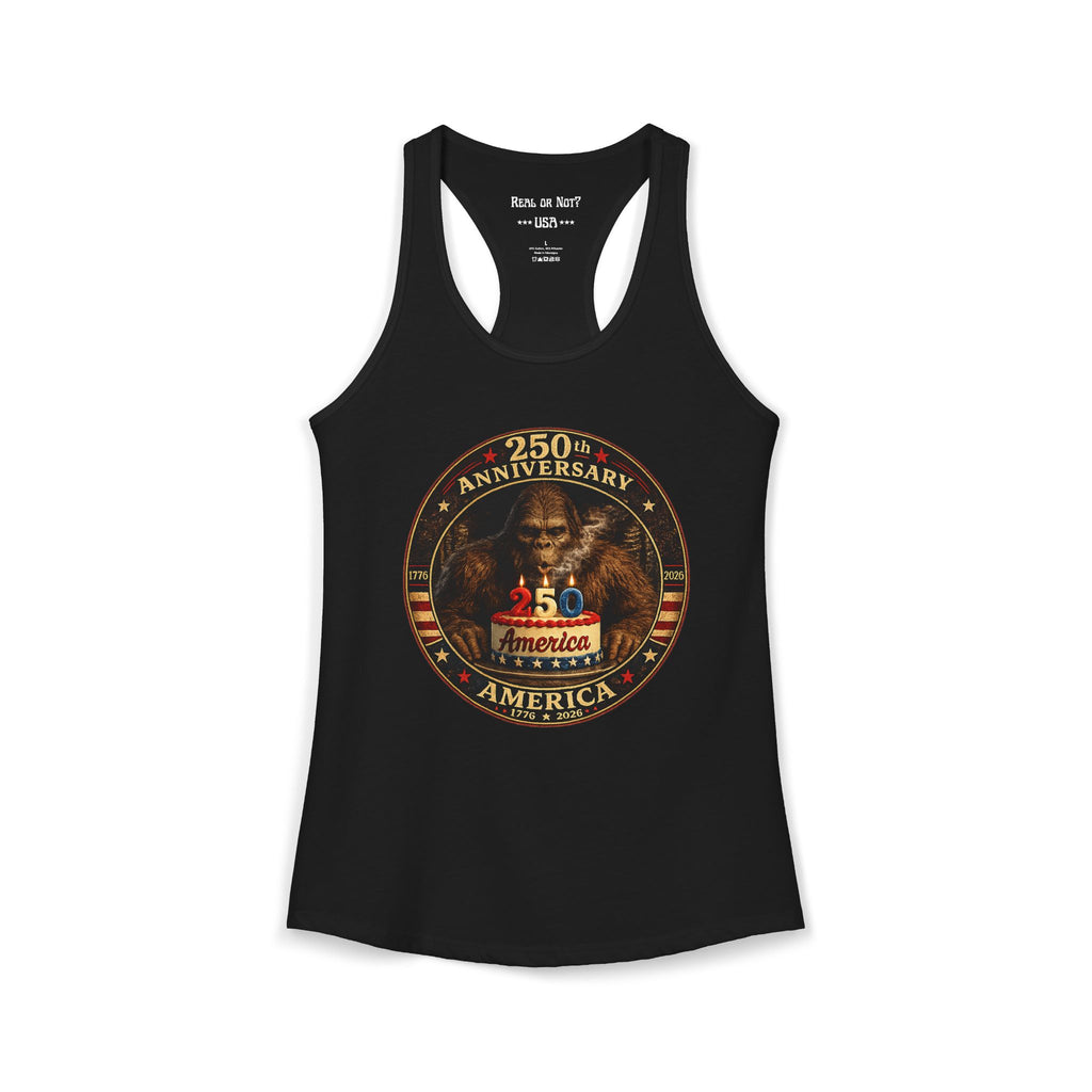 Limited Edition: 250th Anniversary Bigfoot Ladies' Racerback Tank