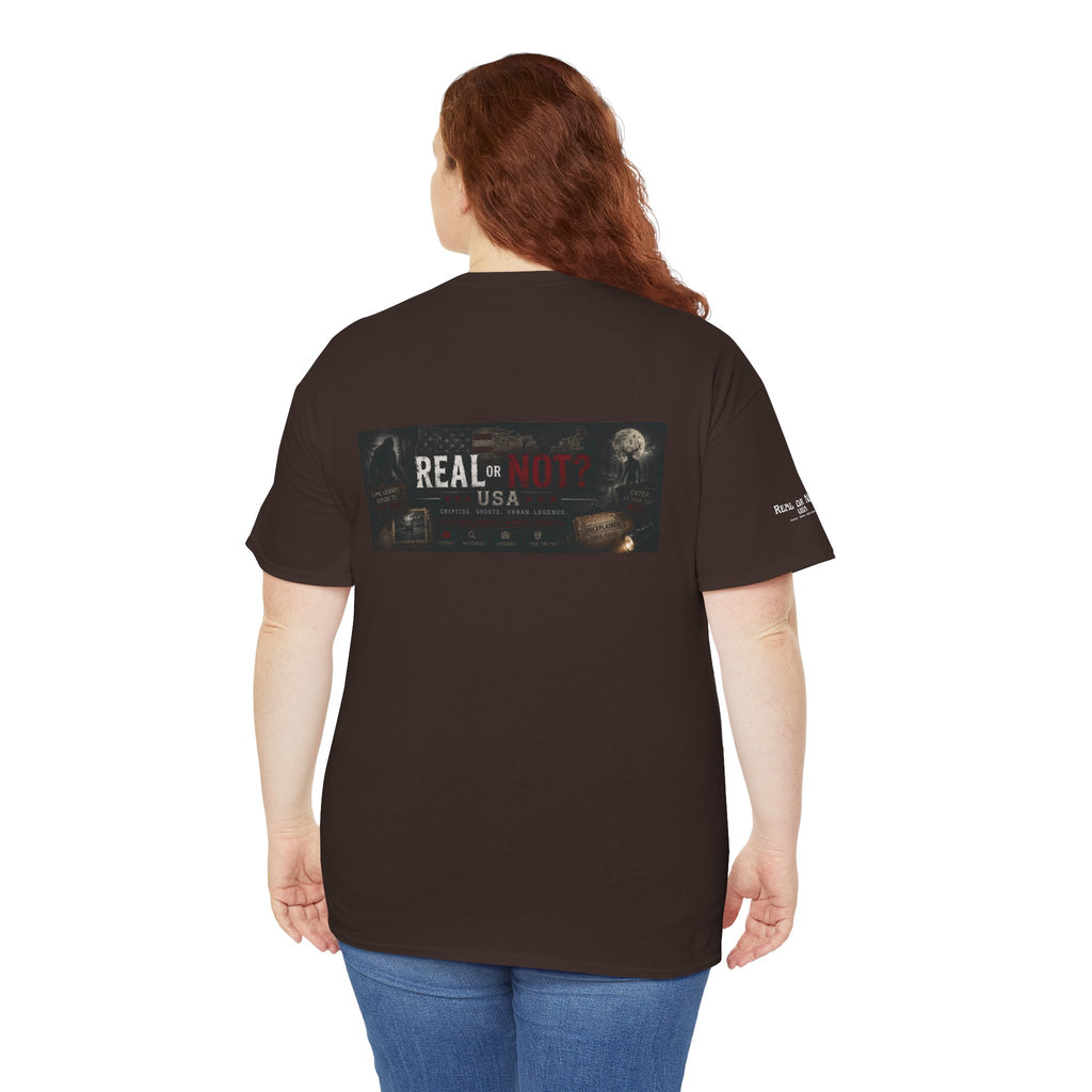 Official Real or Not? USA Vintage Graphic T-Shirt