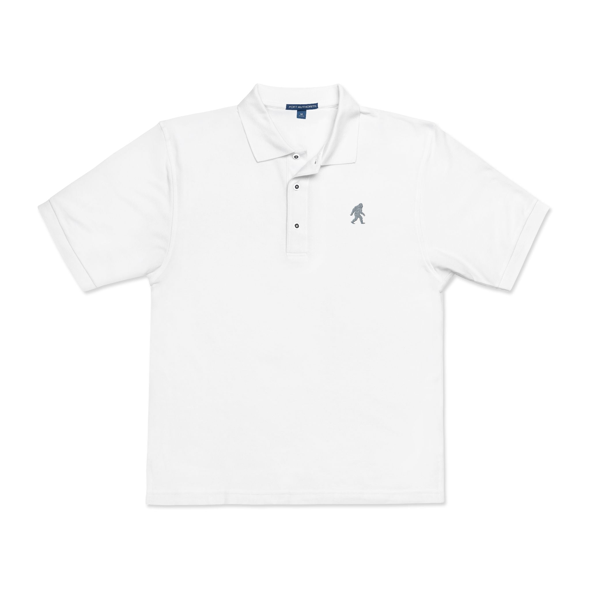 Bigfoot Polo Gray Silhouette
