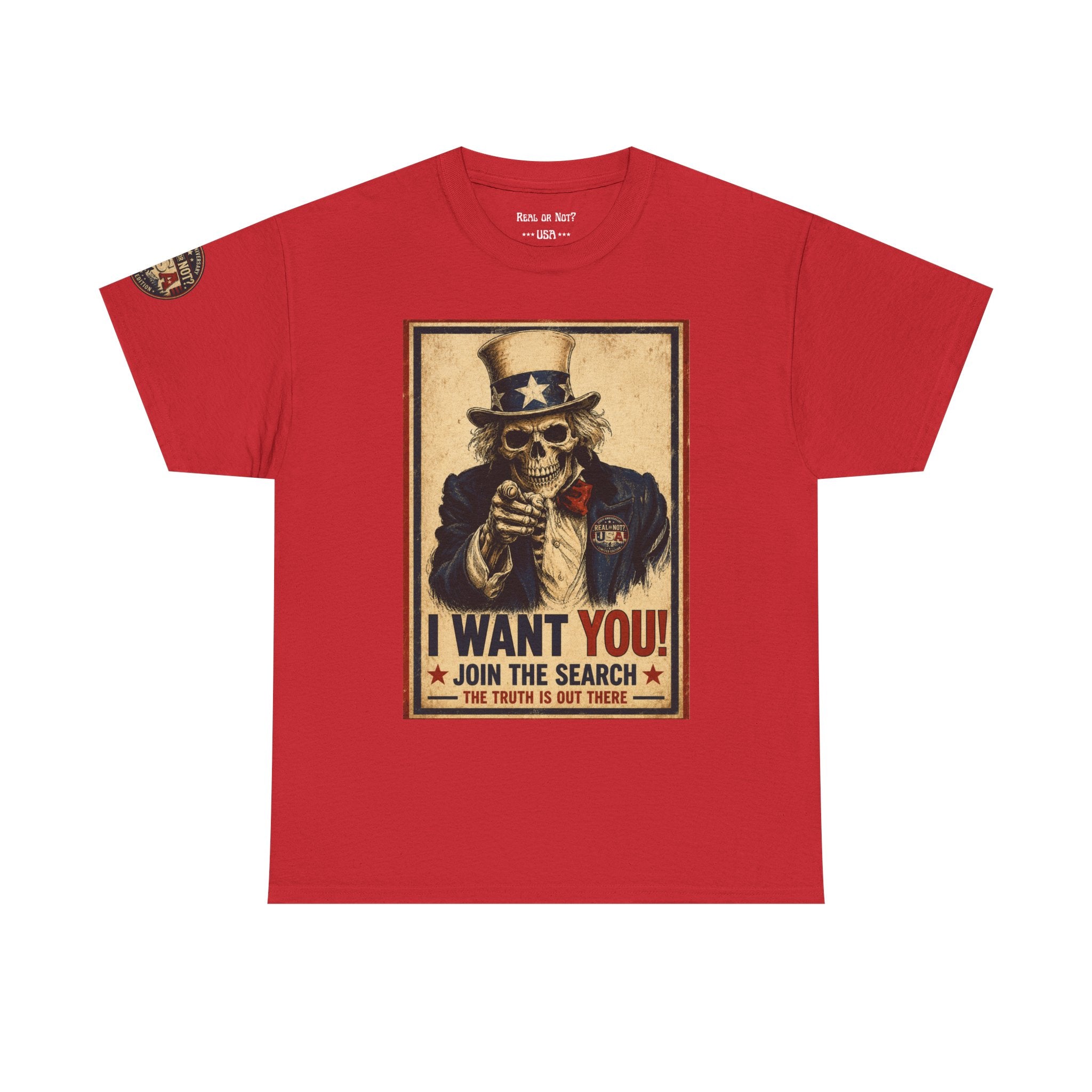 Uncle Sam Skull Limited Edition 250th USA Anniversary T- Shirt
