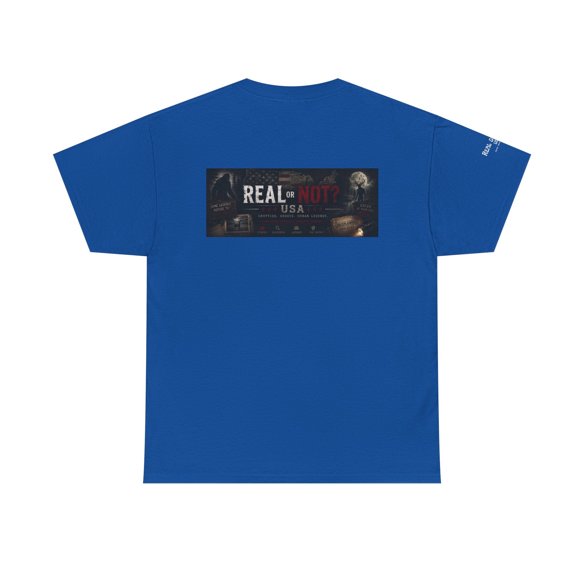 Official Real or Not? USA Vintage Graphic T-Shirt