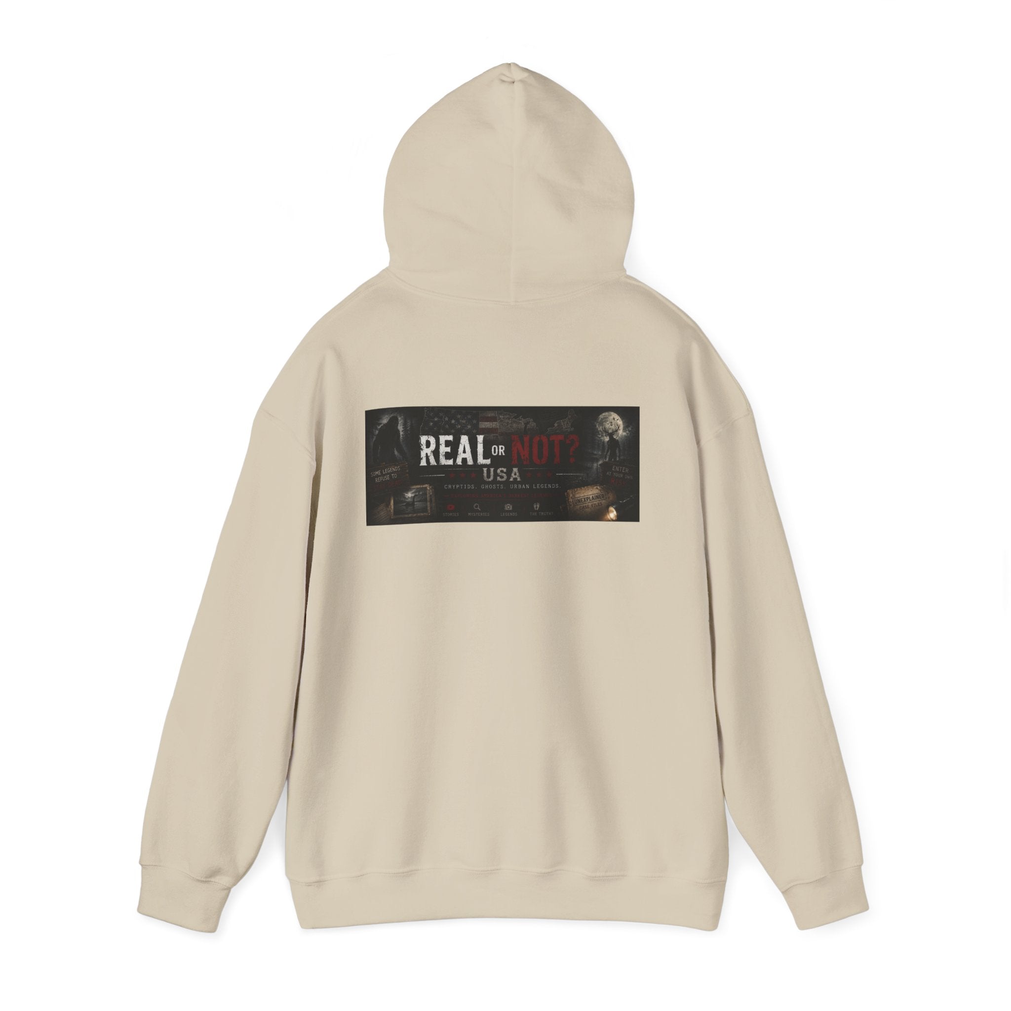 Official Real or Not? USA Hooded Sweatshirt