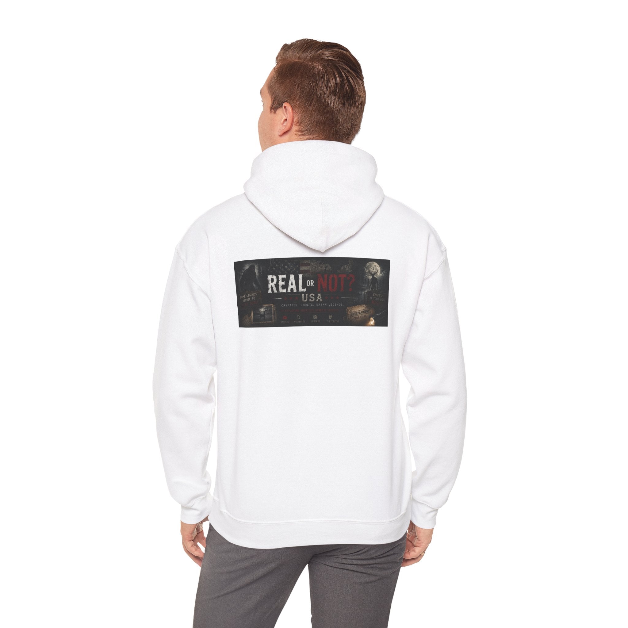 Official Real or Not? USA Hooded Sweatshirt