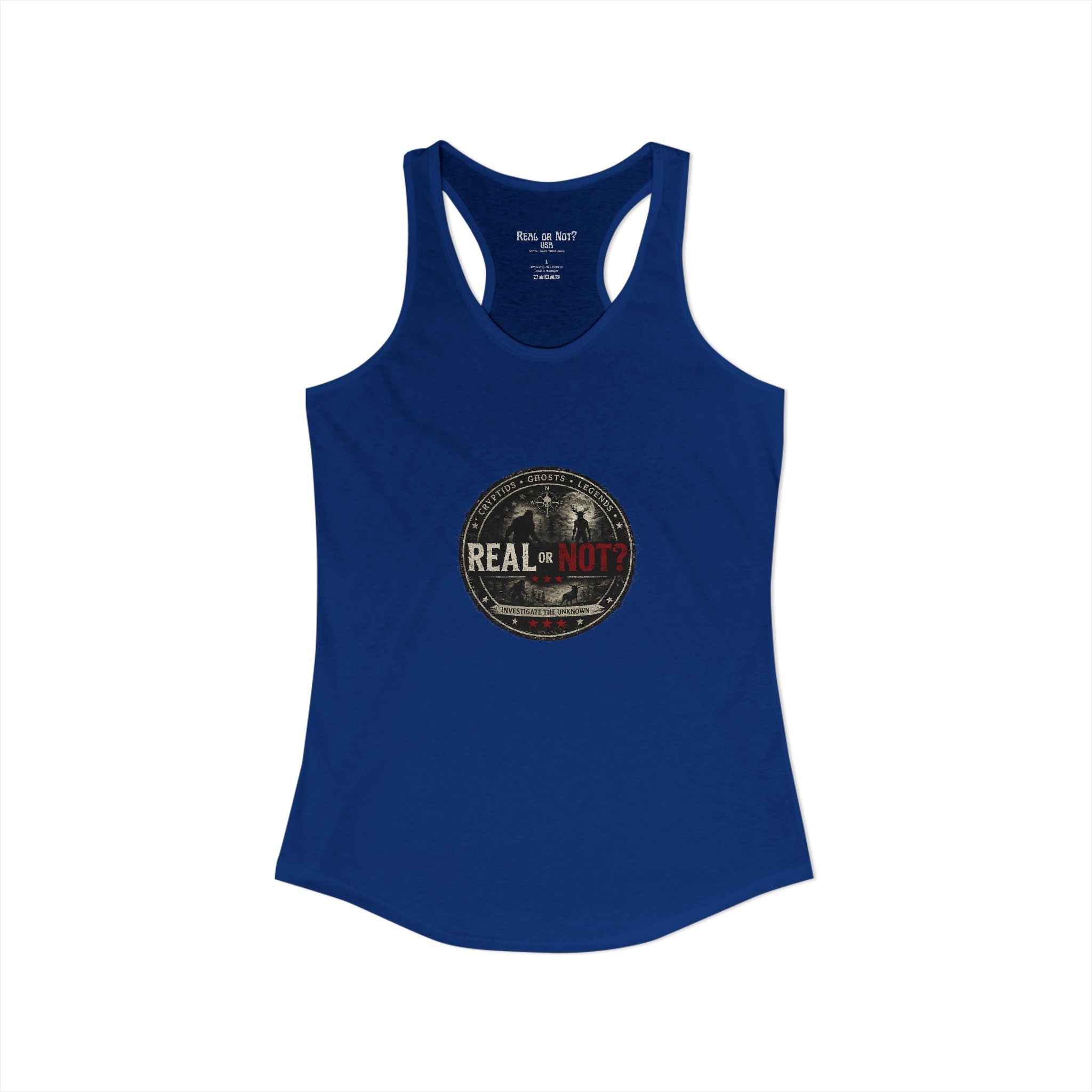 Real or Not? USA Women's Racerback Tank