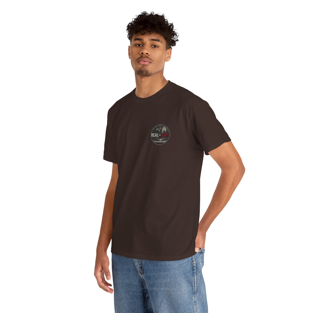 Official Real or Not? USA Vintage Graphic T-Shirt