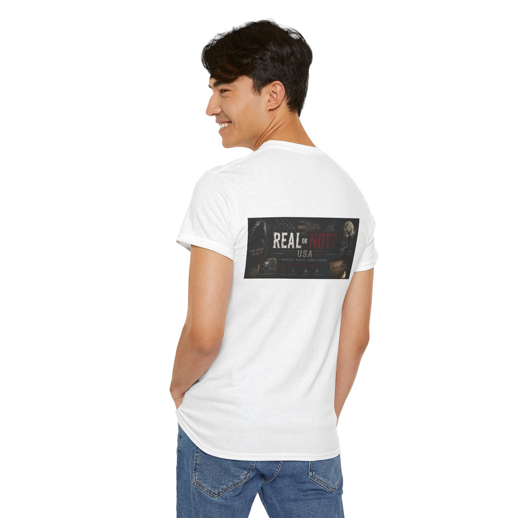 Official Real or Not? USA Vintage Graphic T-Shirt