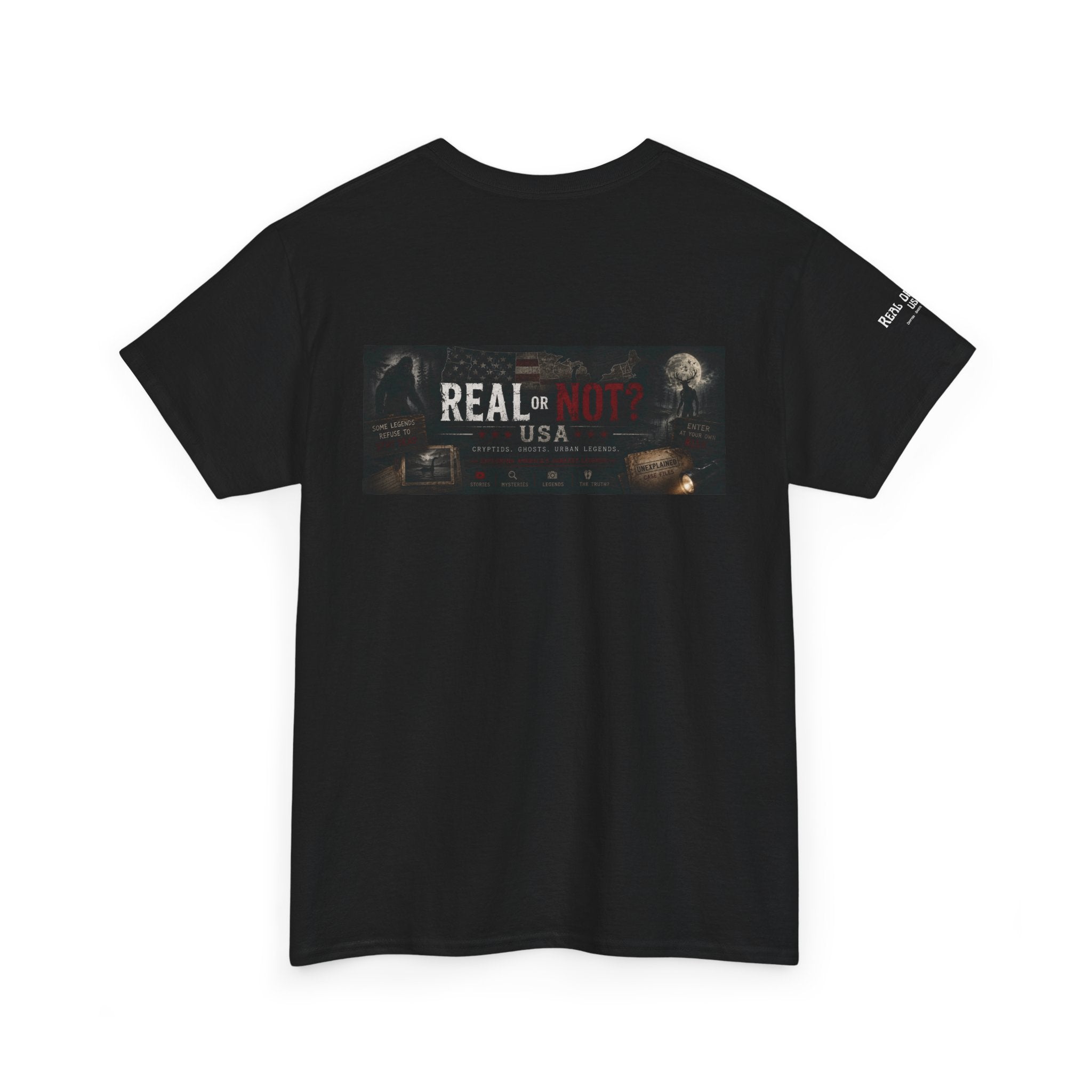 Official Real or Not? USA Vintage Graphic T-Shirt
