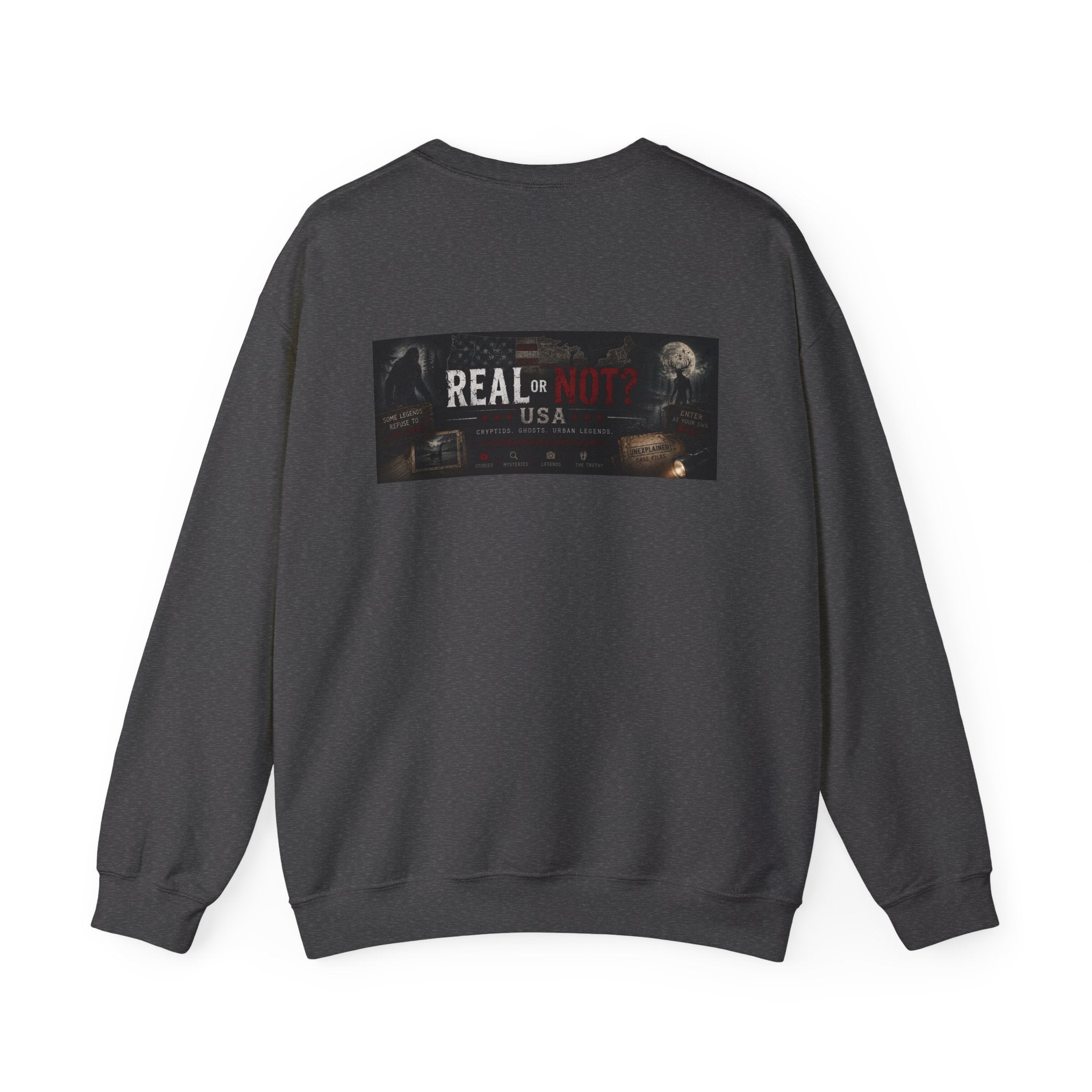 Real or Not? USA Crewneck Sweatshirt