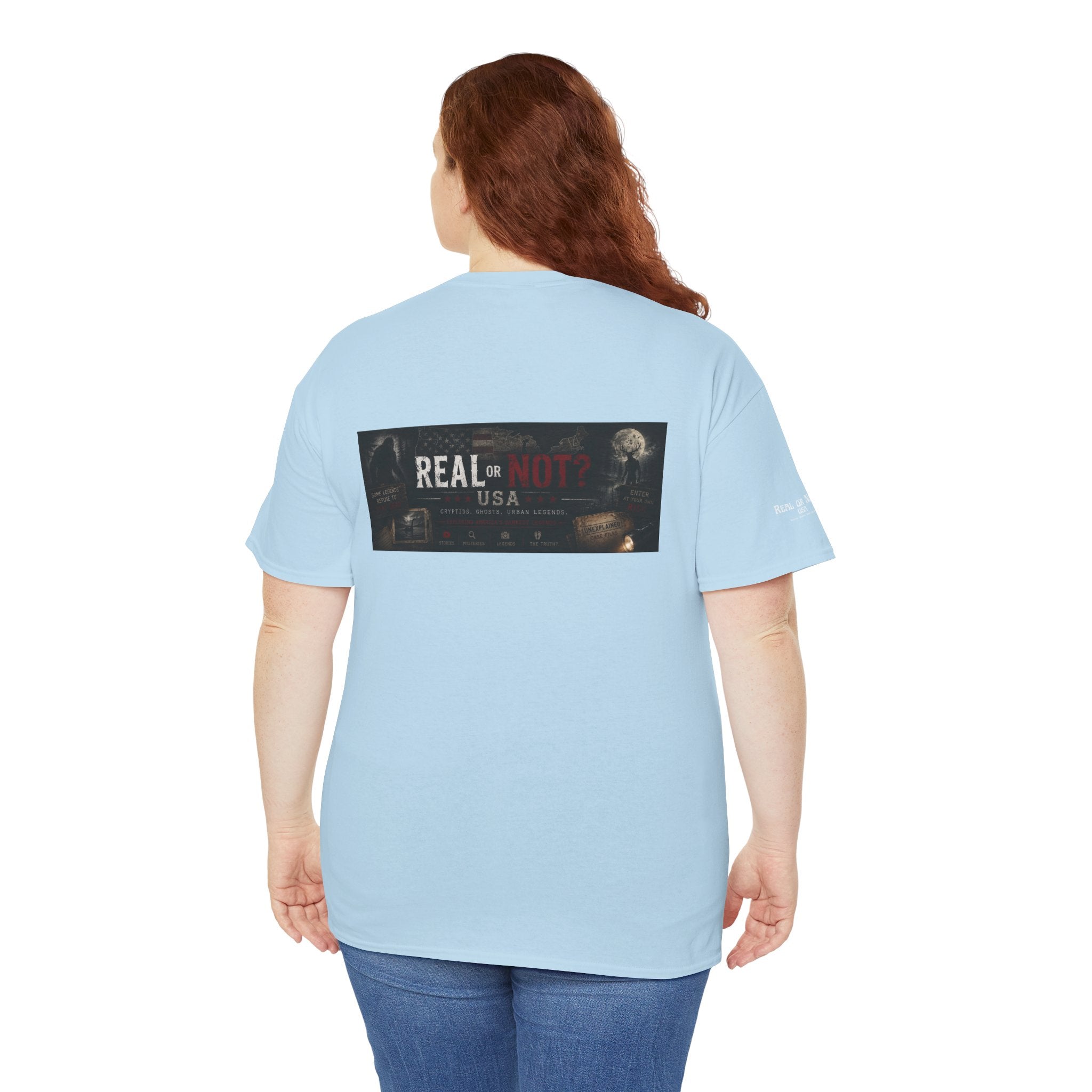 Official Real or Not? USA Vintage Graphic T-Shirt