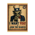 Uncle Alien Recruitment Poster Limited Edition 250th USA Anniversary