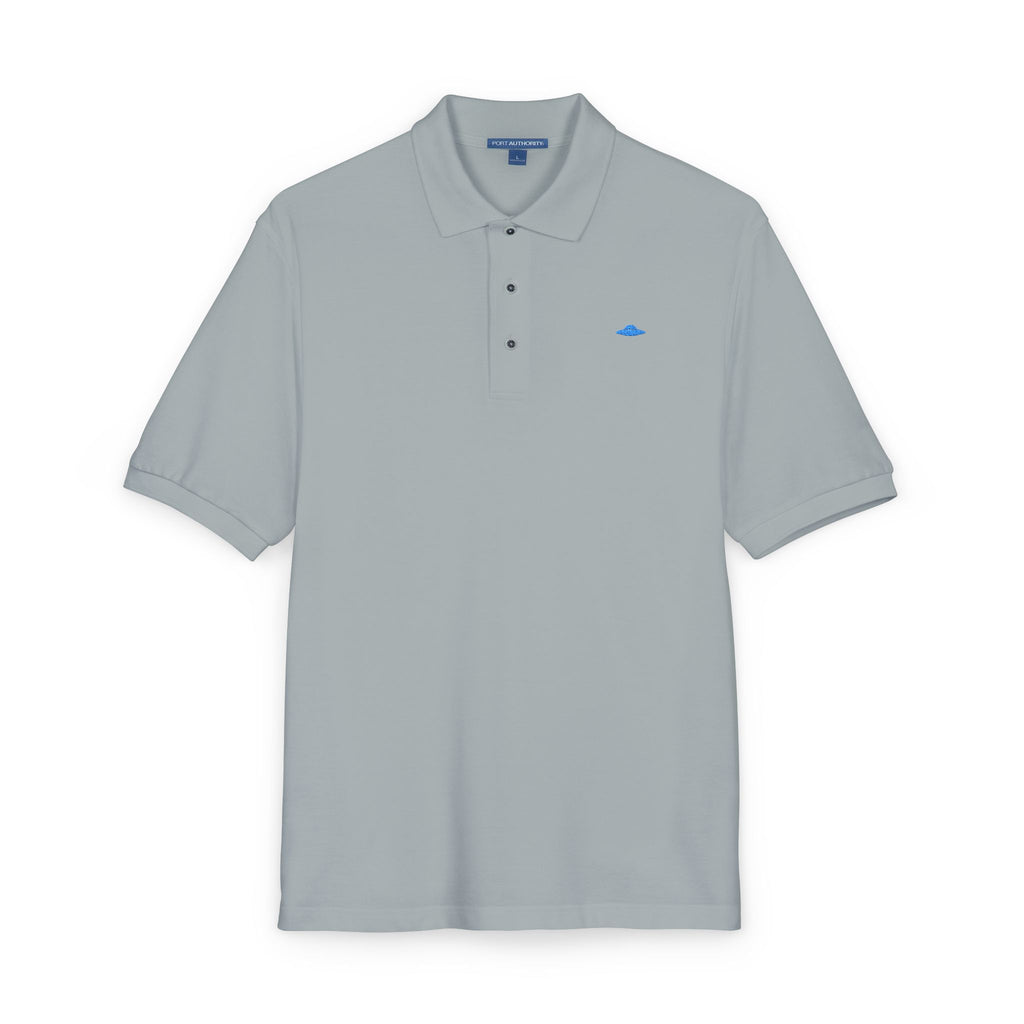 UFO Polo Blue Silhouette