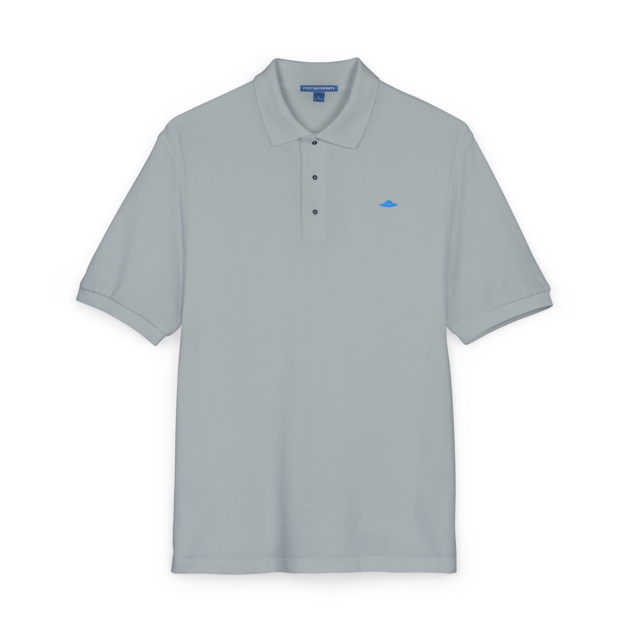 UFO Polo Blue Silhouette