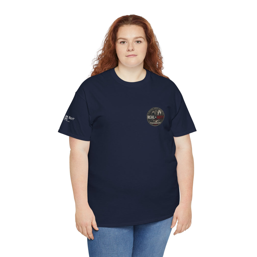Official Real or Not? USA Vintage Graphic T-Shirt