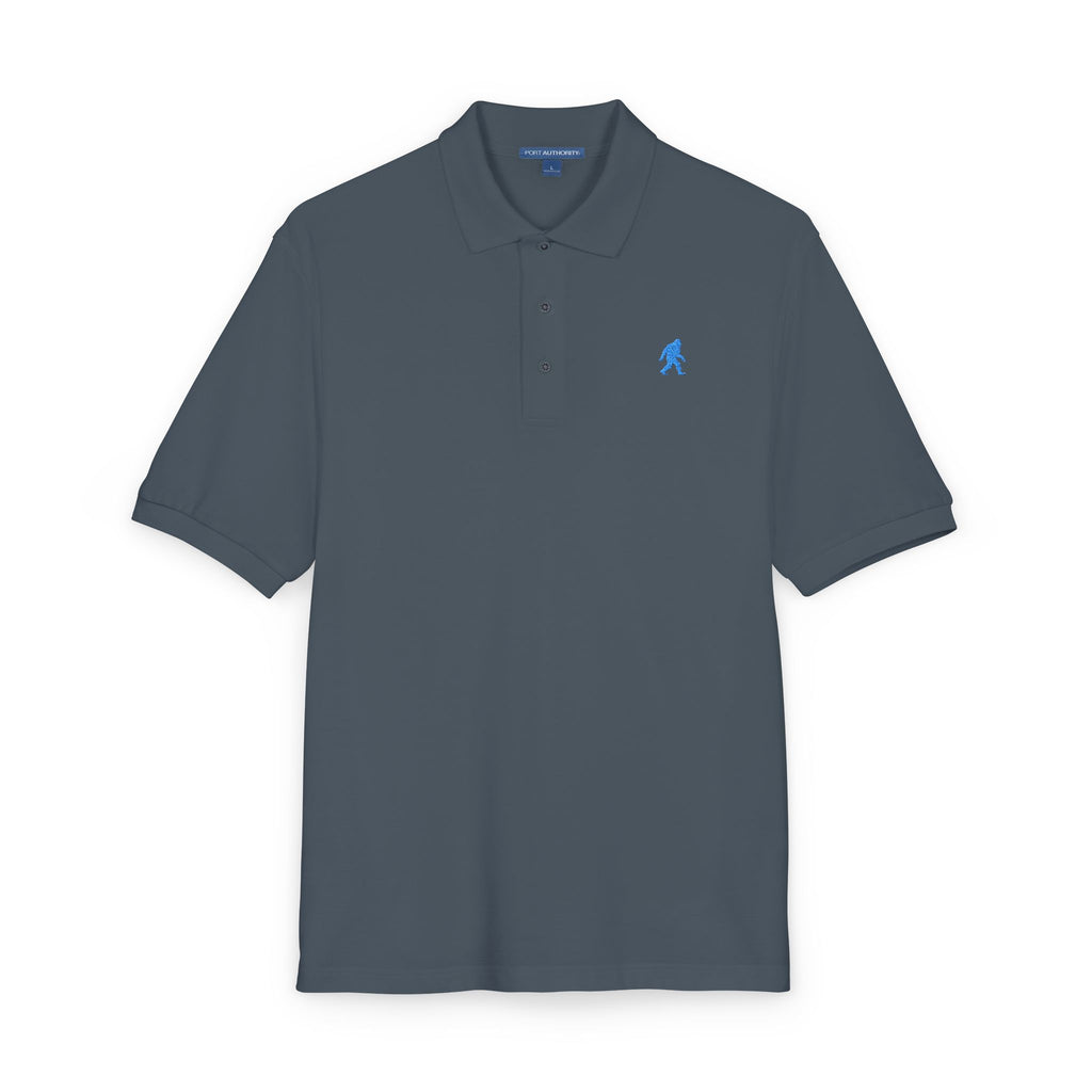 Bigfoot Polo Blue Silhouette