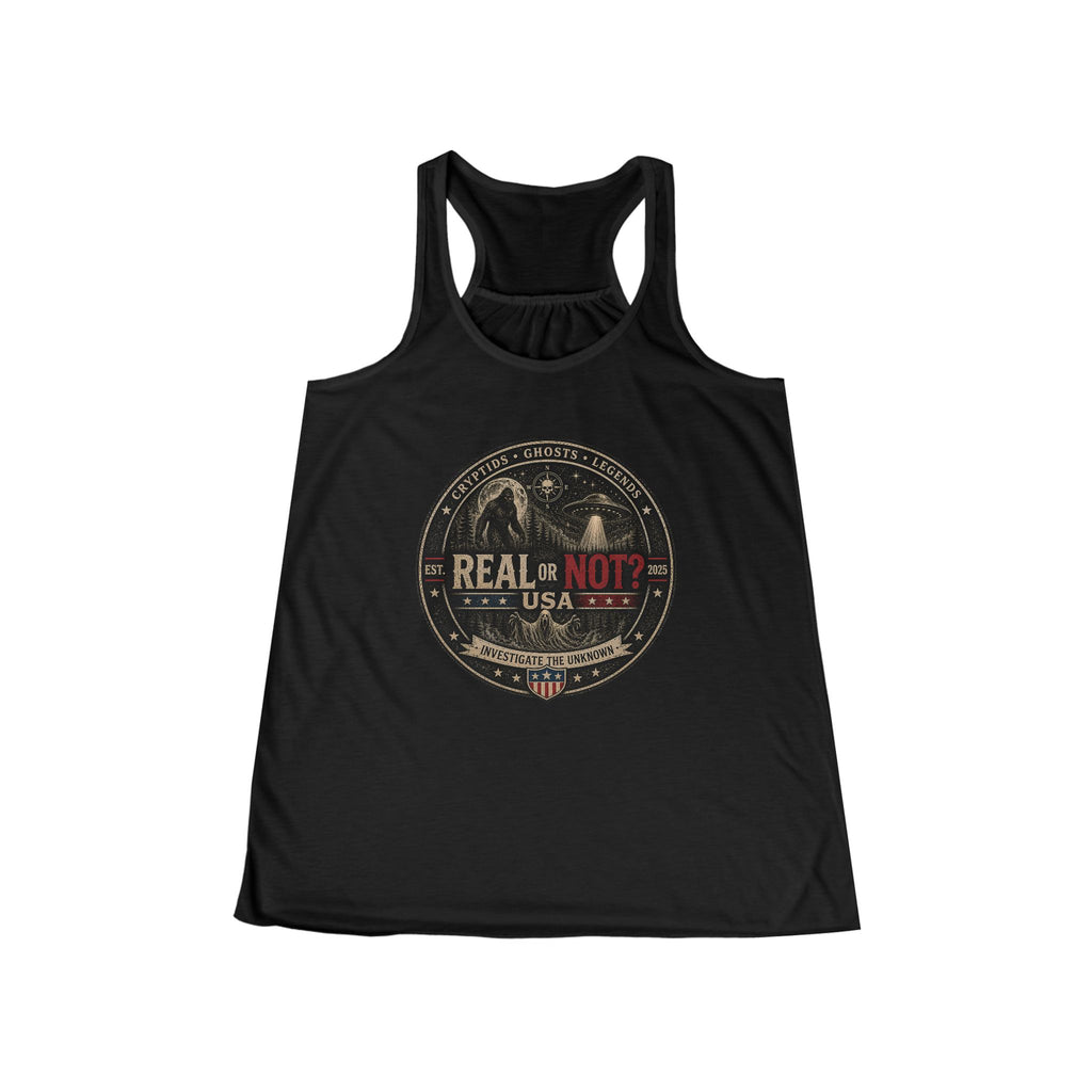 Real or Not? USA Vintage Racerback Tank Top