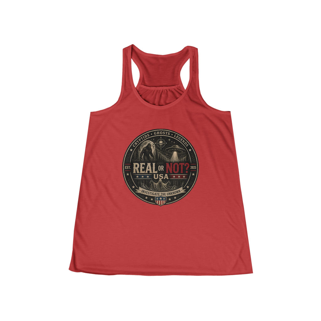 Real or Not? USA Vintage Racerback Tank Top