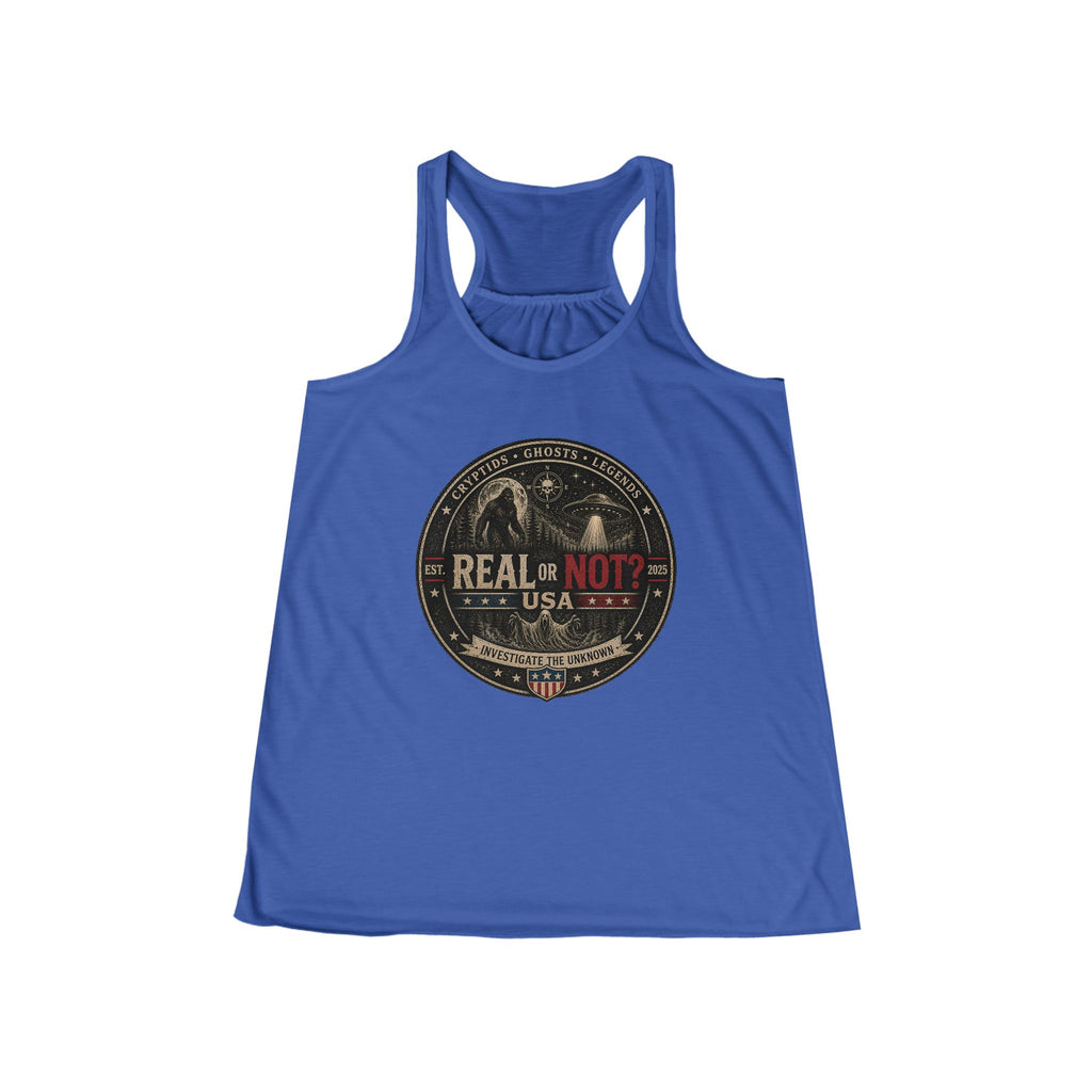 Real or Not? USA Vintage Racerback Tank Top