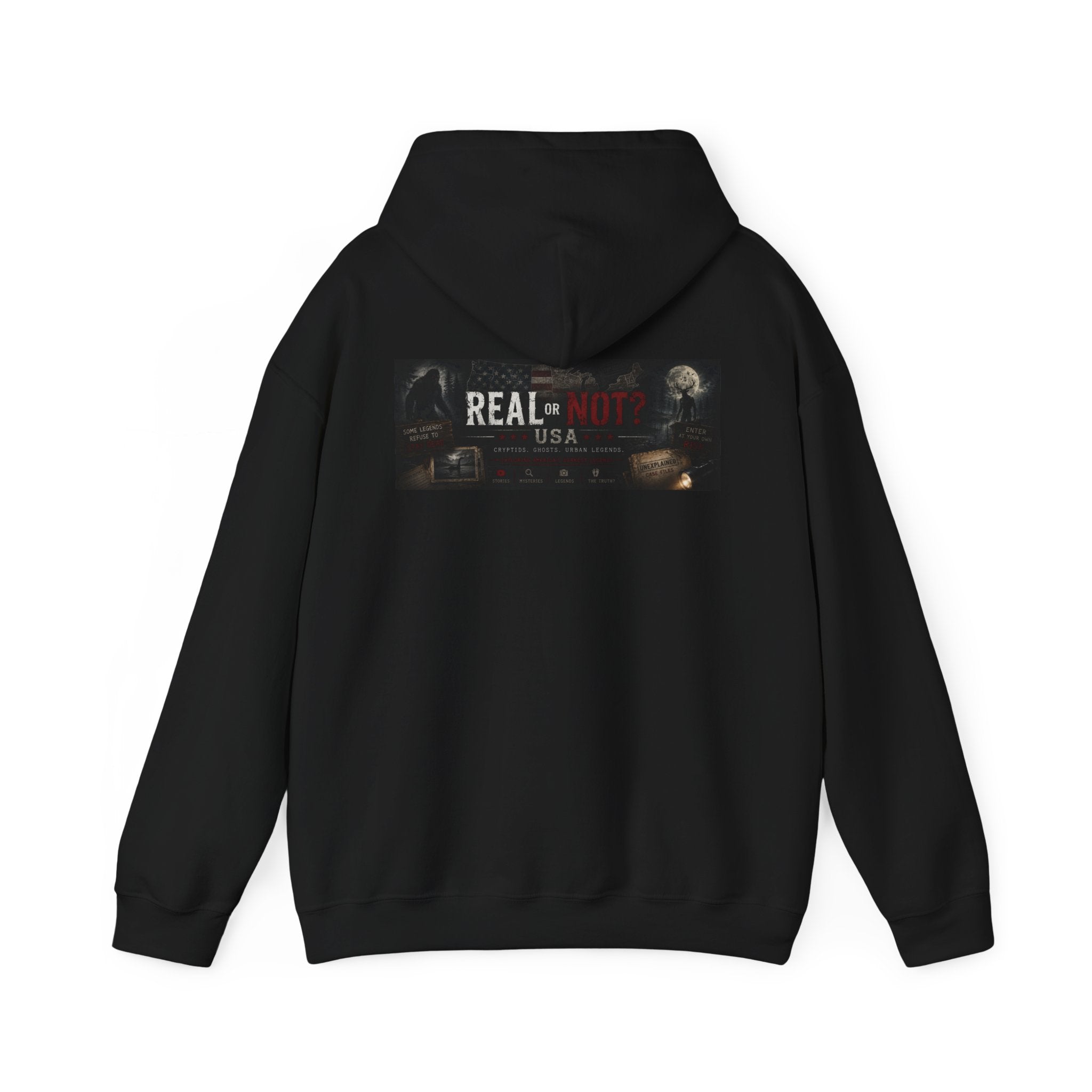Official Real or Not? USA Hooded Sweatshirt