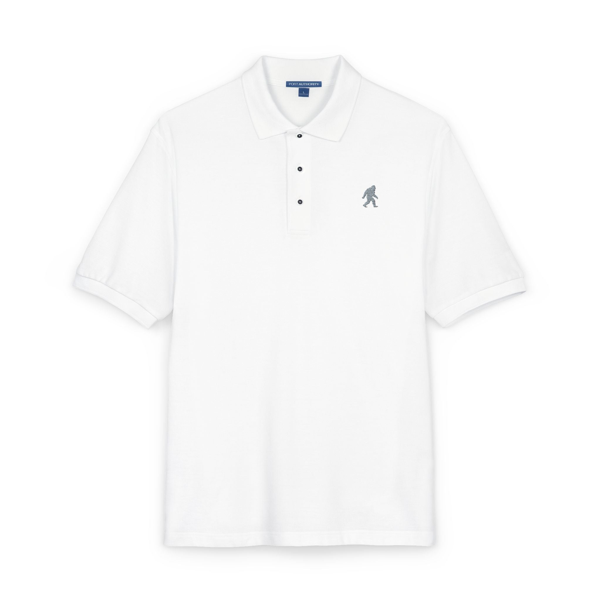 Bigfoot Polo Gray Silhouette