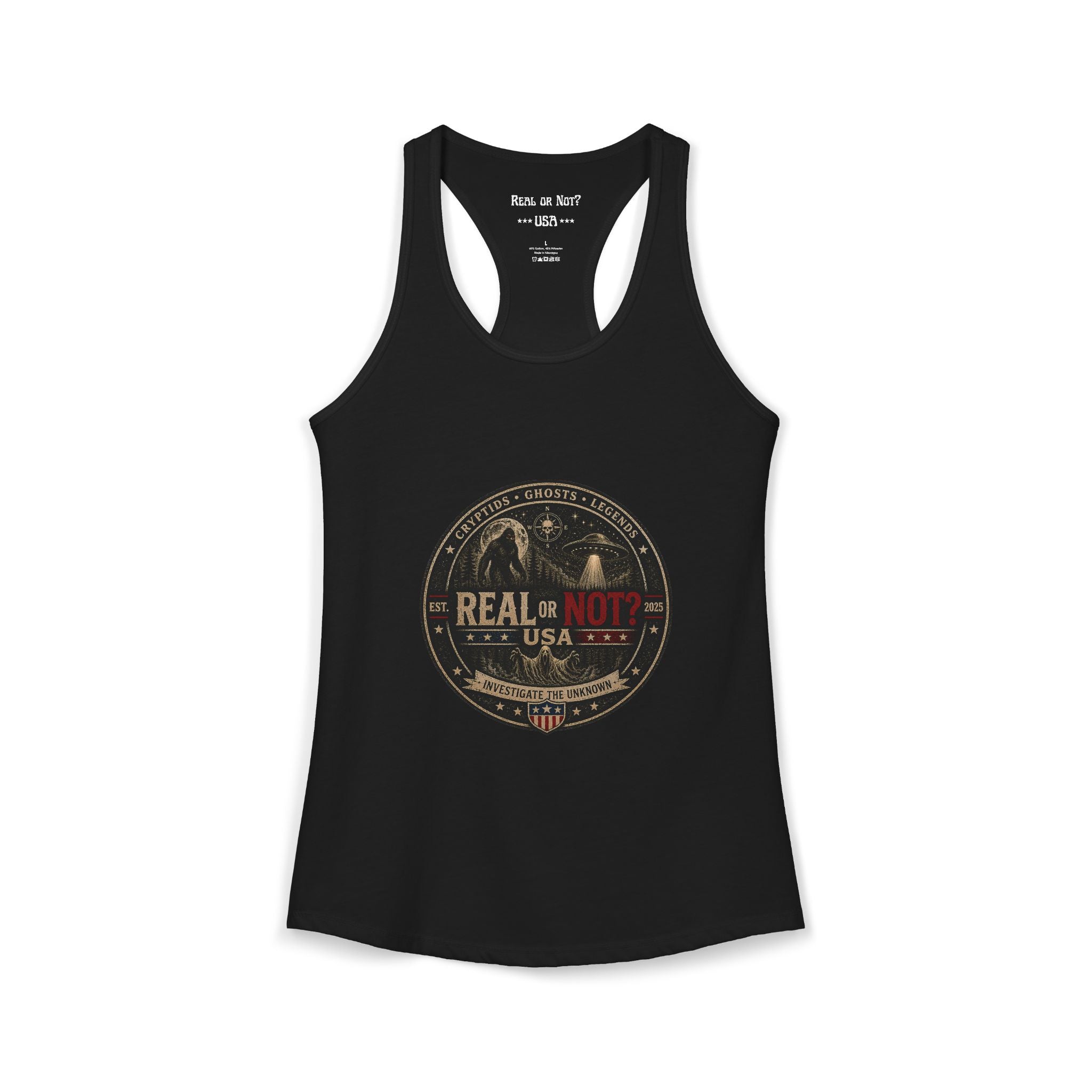 Real or Not? USA Women's Racerback Tank