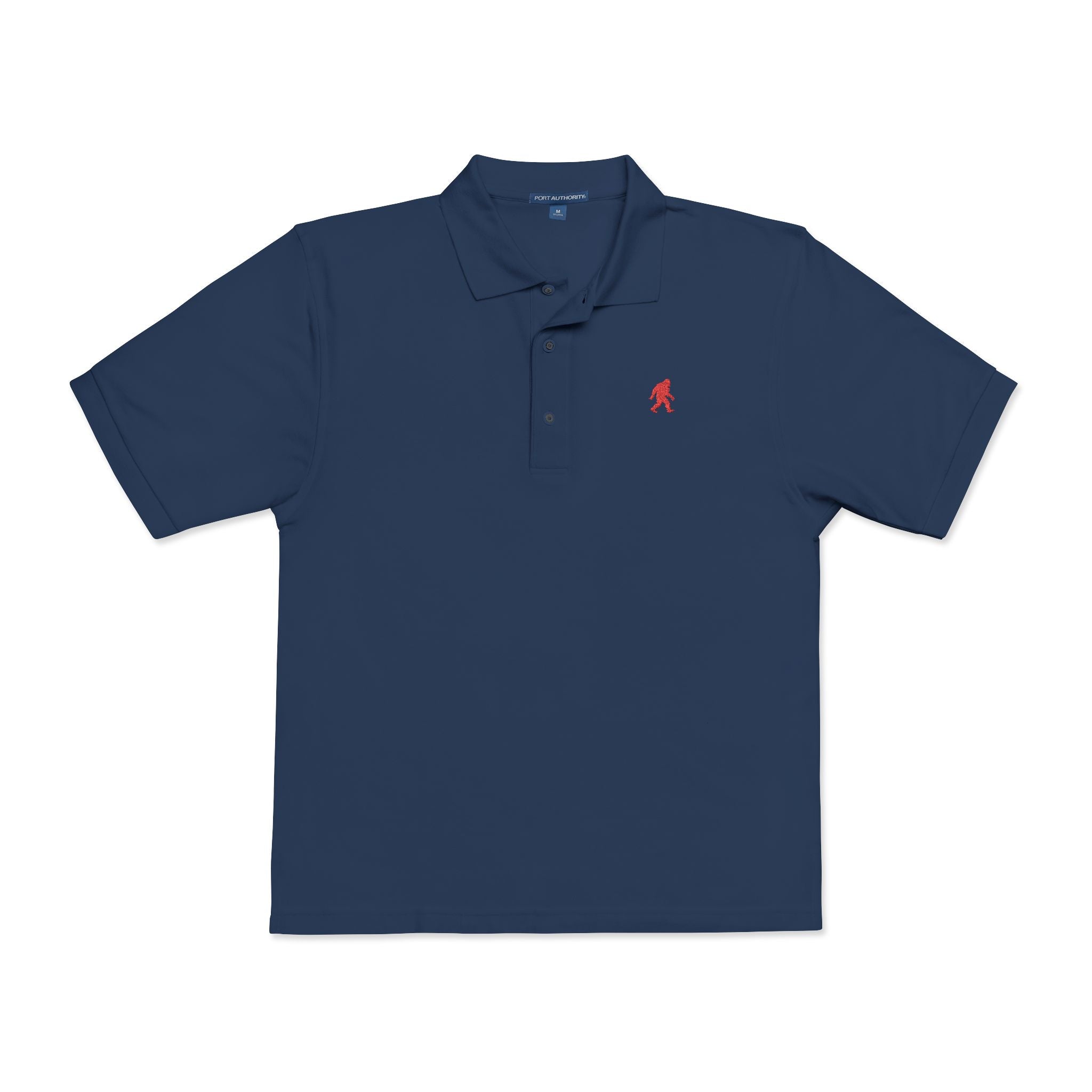 Bigfoot Polo Red Silhouette