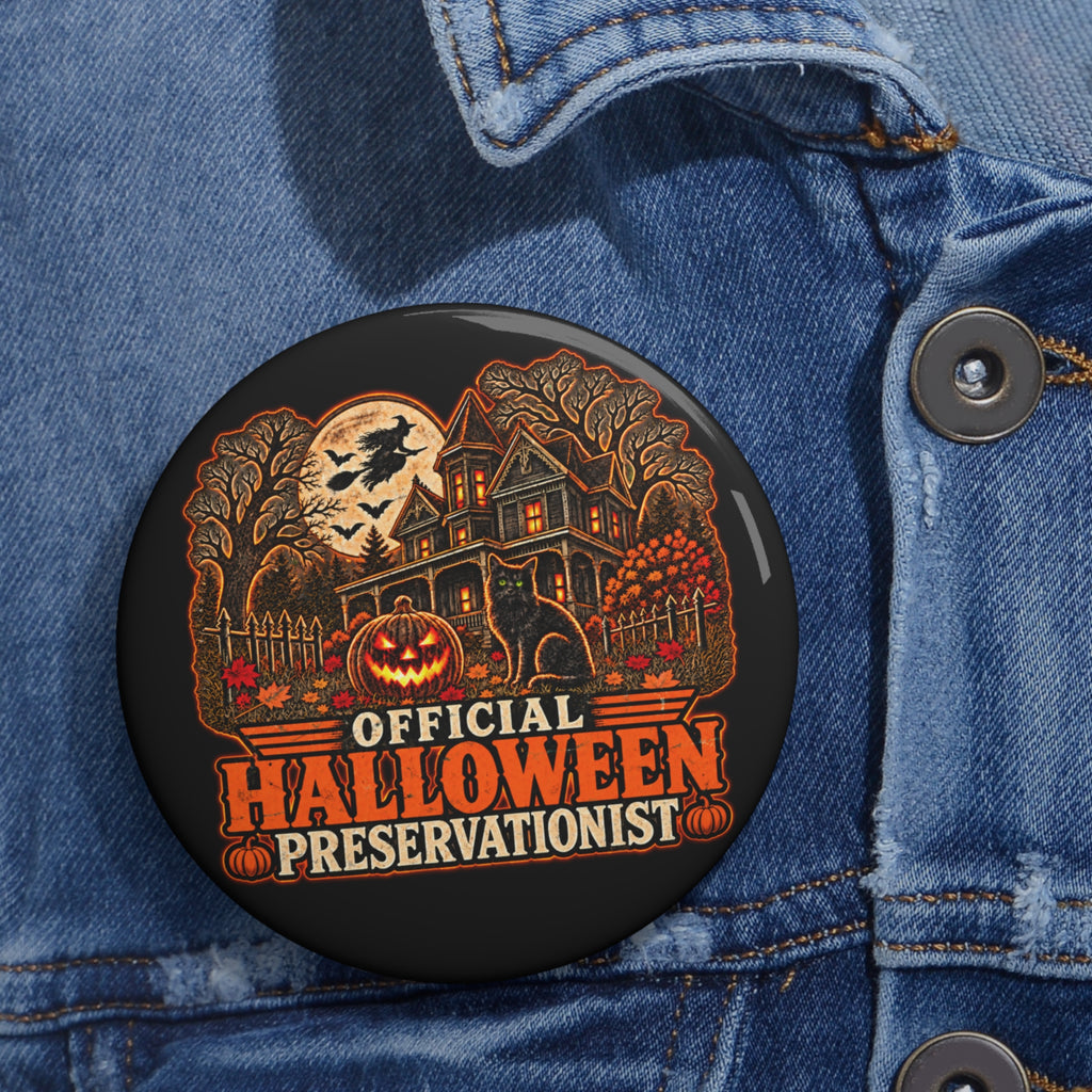 Halloween Preservationist v.2 Pin Button