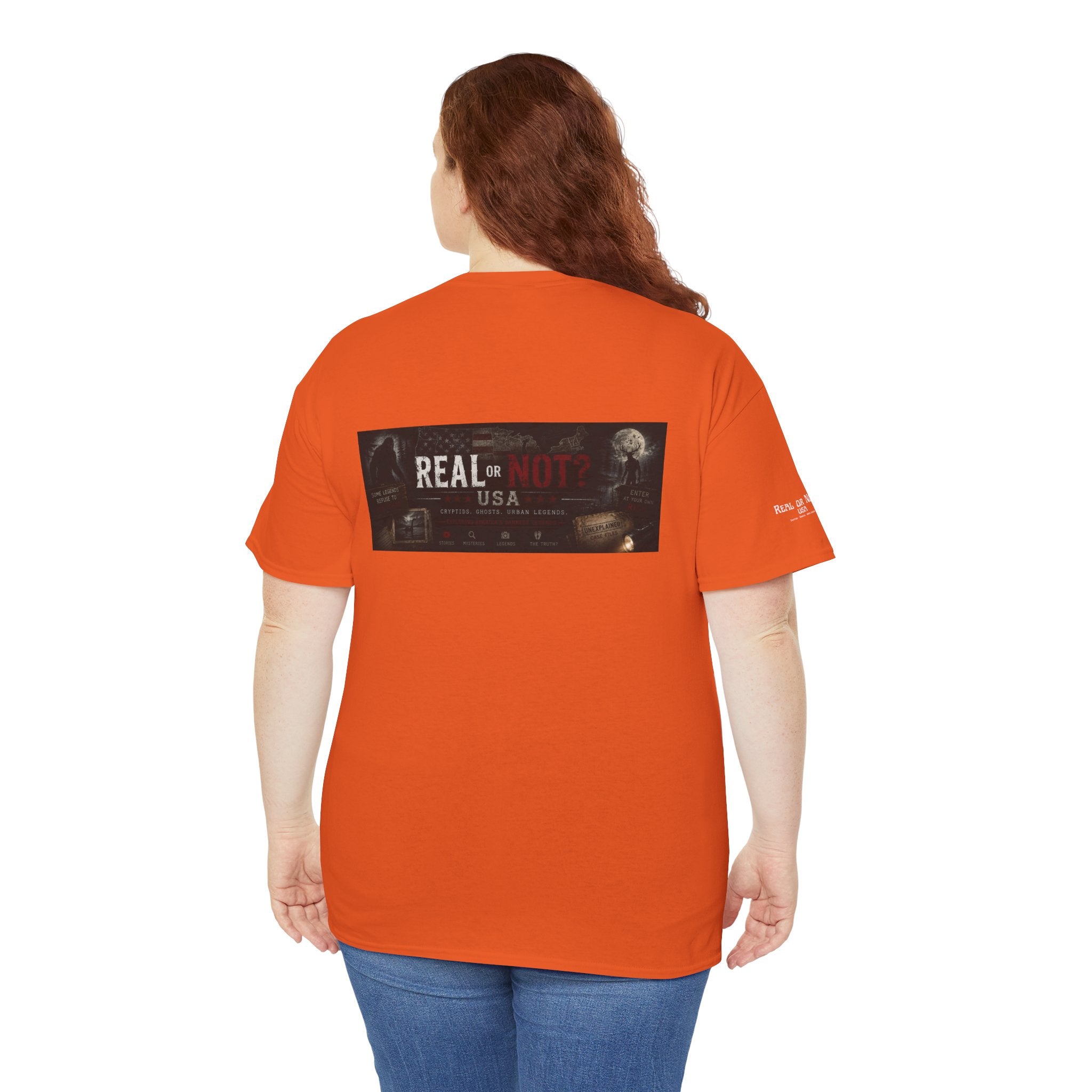 Official Real or Not? USA Vintage Graphic T-Shirt