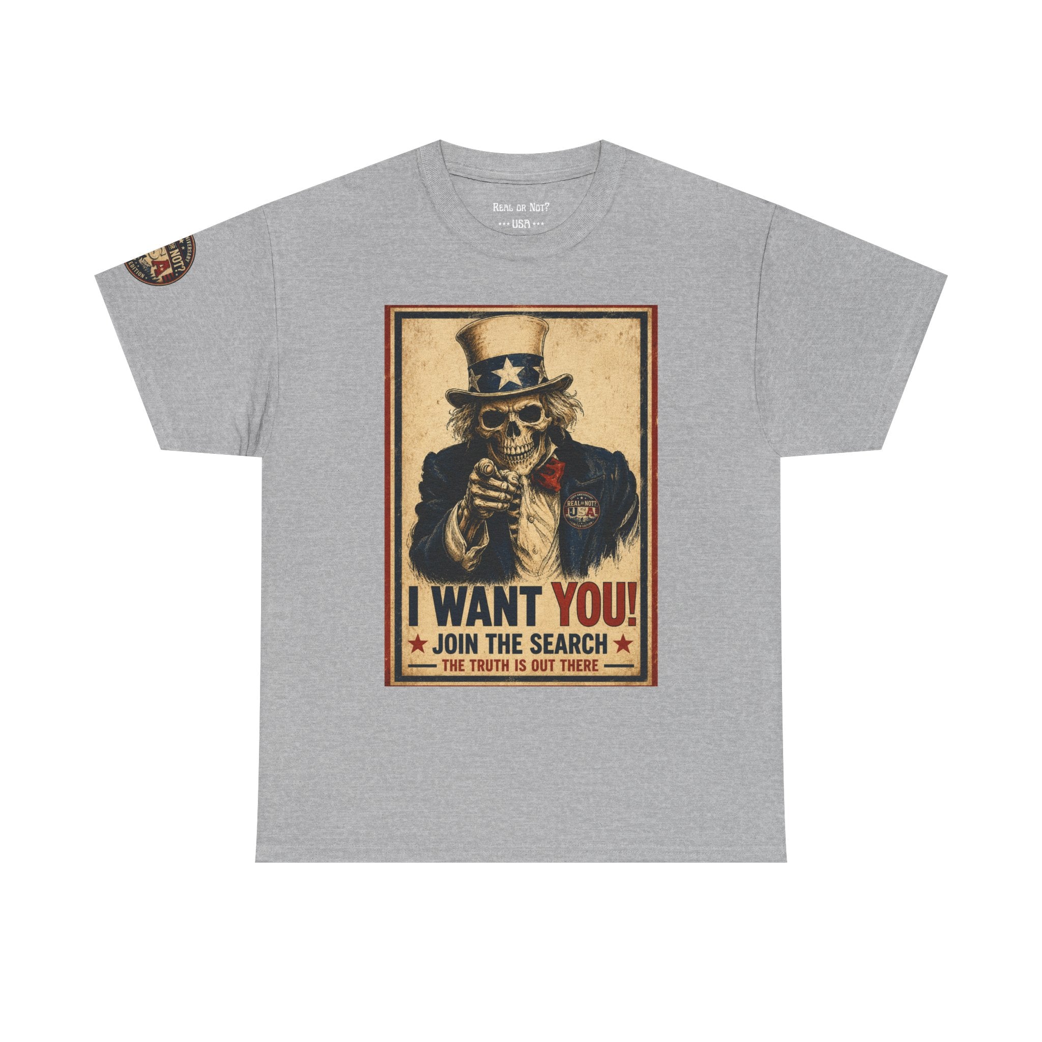 Uncle Sam Skull Limited Edition 250th USA Anniversary T- Shirt