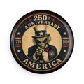 Limited Edition: Uncle Alien 250th USA Anniversary Round Magnet