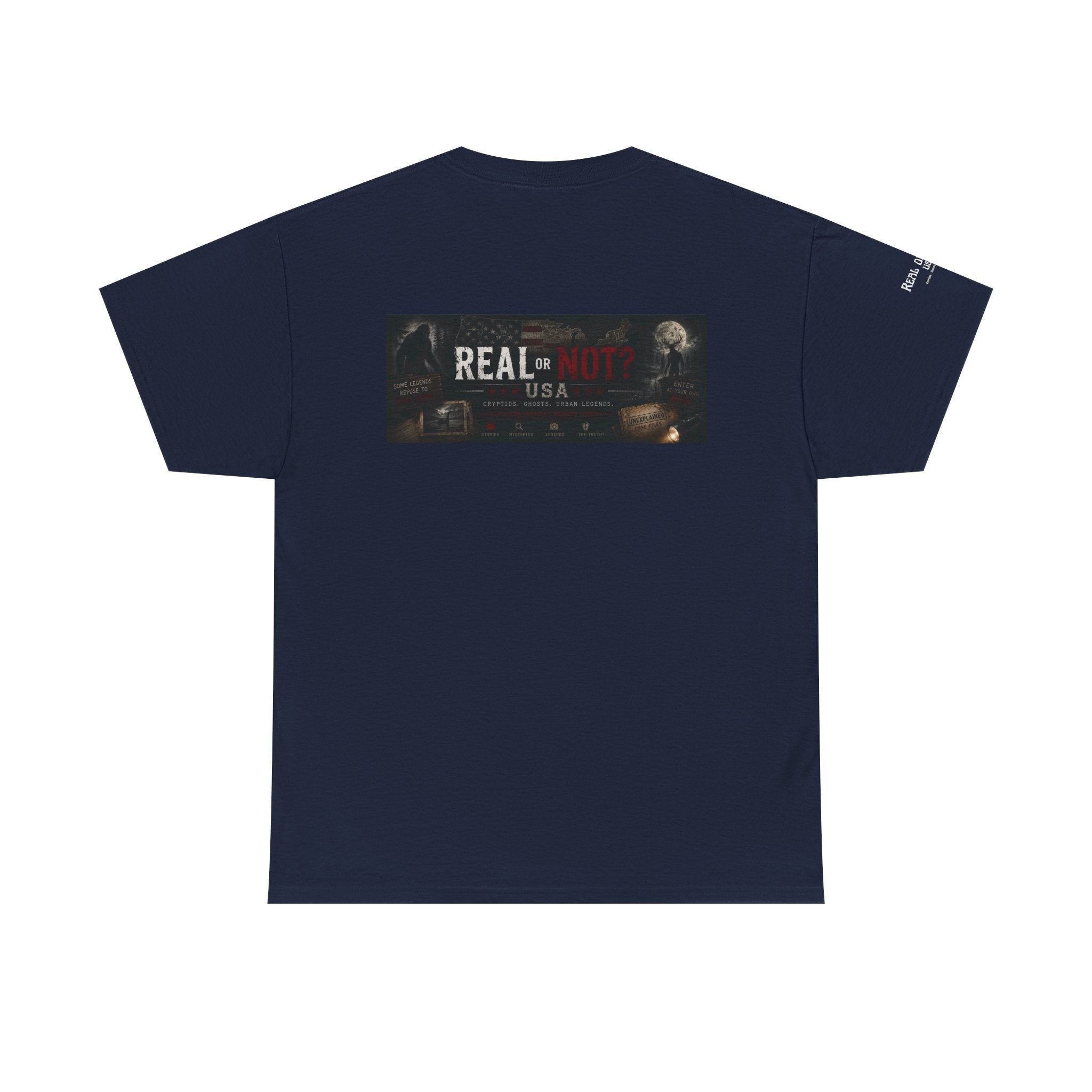 Official Real or Not? USA Vintage Graphic T-Shirt