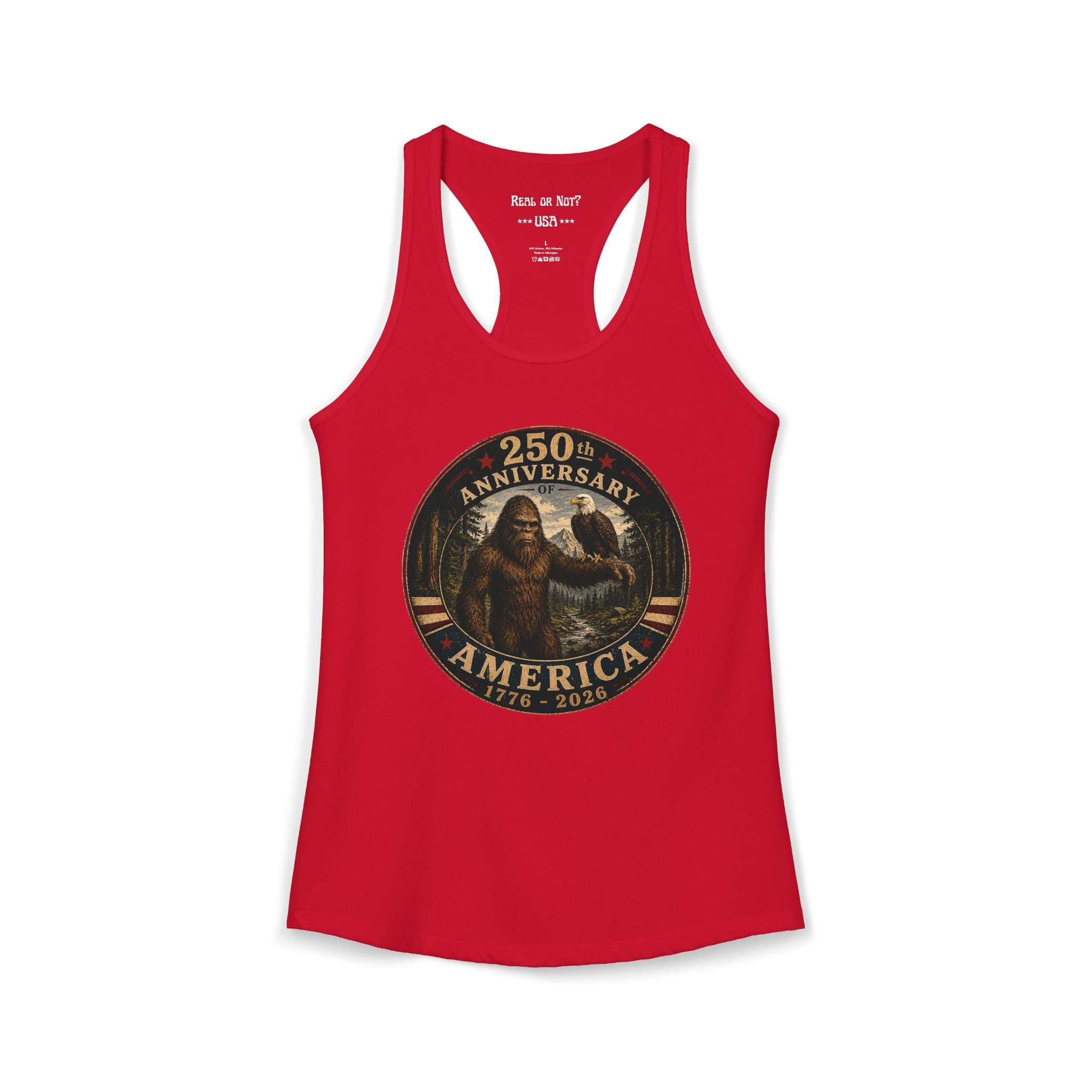 Limited Edition: 250th Anniversary America Ladies Racerback Tank
