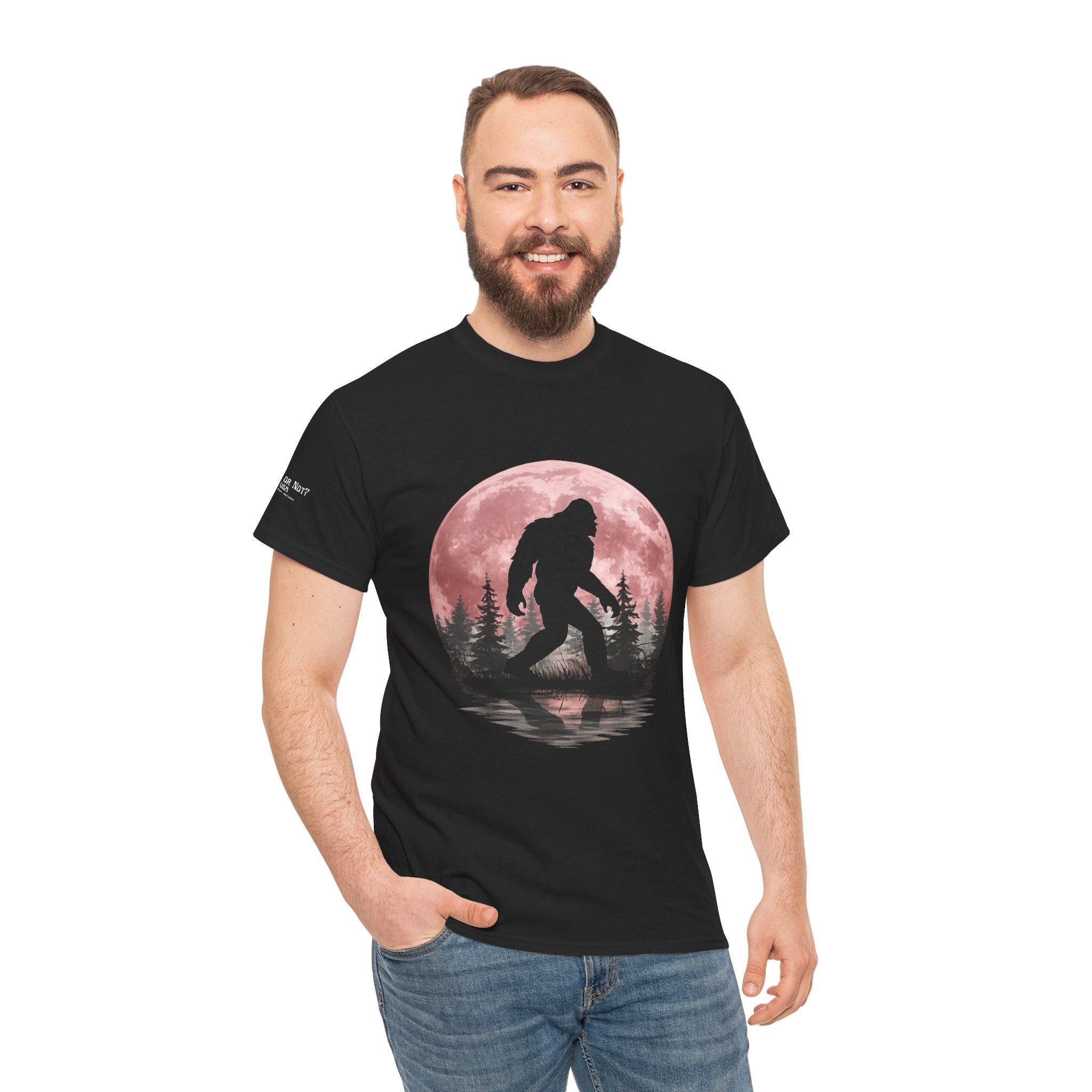 Moonlight Walk Bigfoot T-Shirt