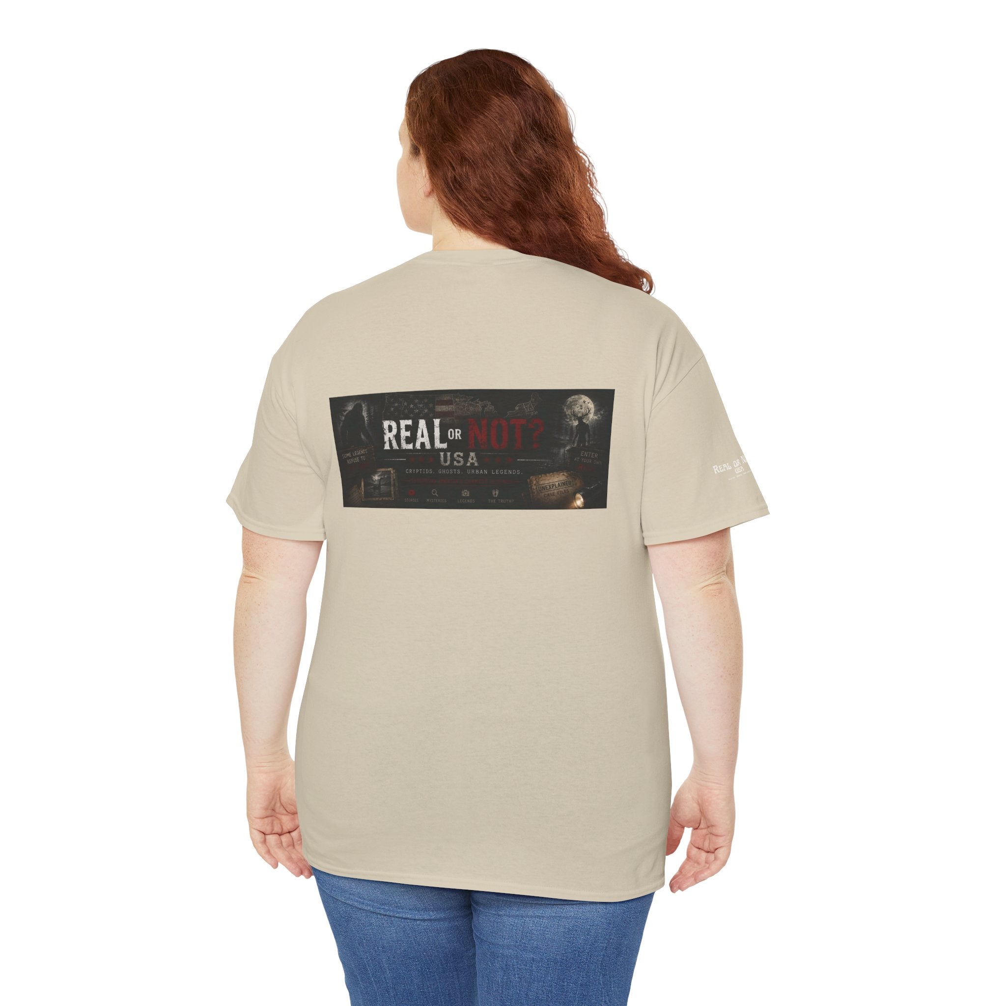 Official Real or Not? USA Vintage Graphic T-Shirt