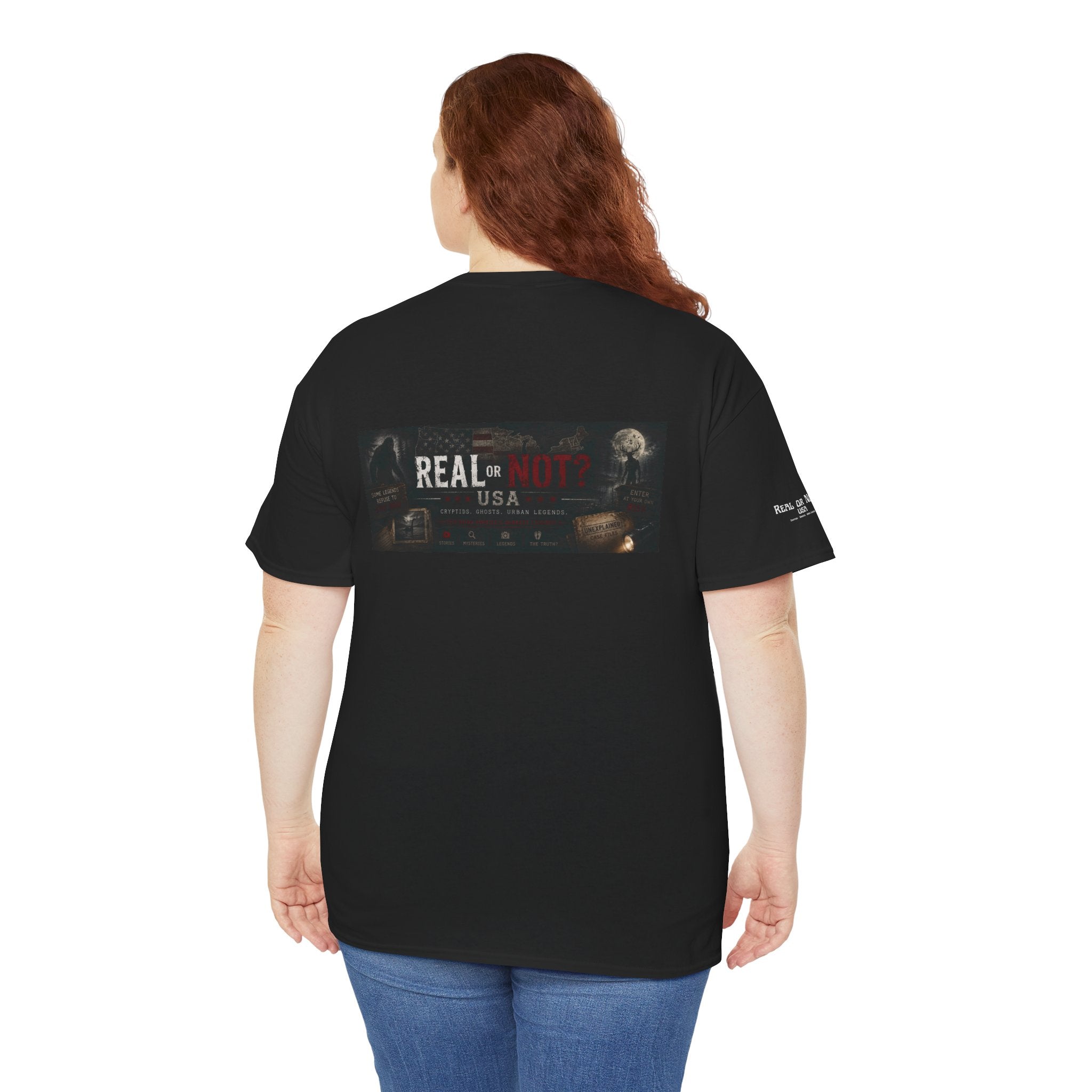 Official Real or Not? USA Vintage Graphic T-Shirt