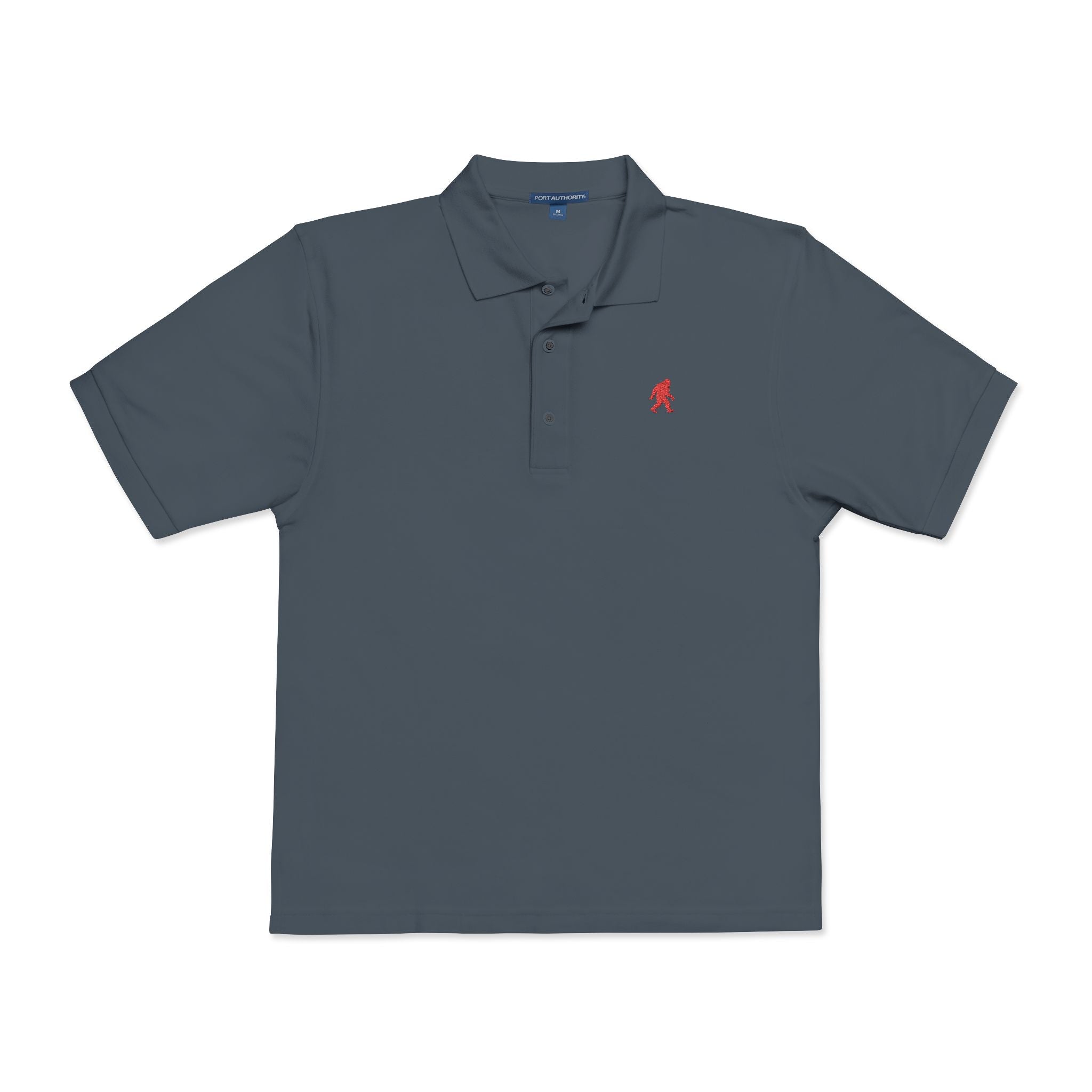 Bigfoot Polo Red Silhouette