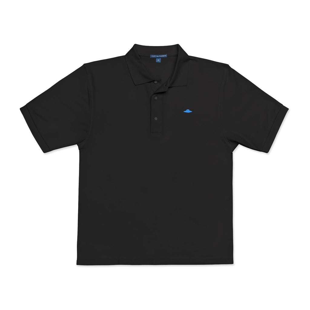 UFO Polo Blue Silhouette