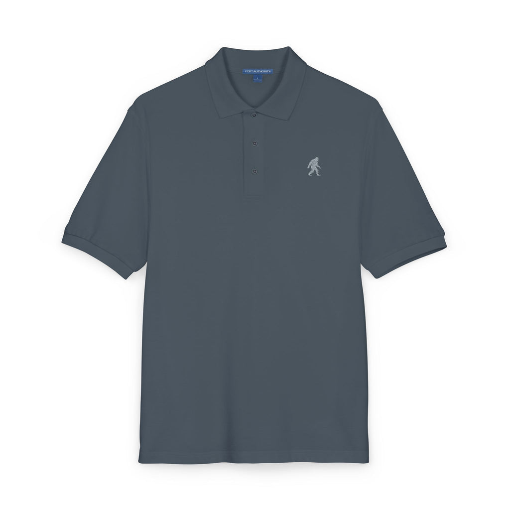 Bigfoot Polo Gray Silhouette