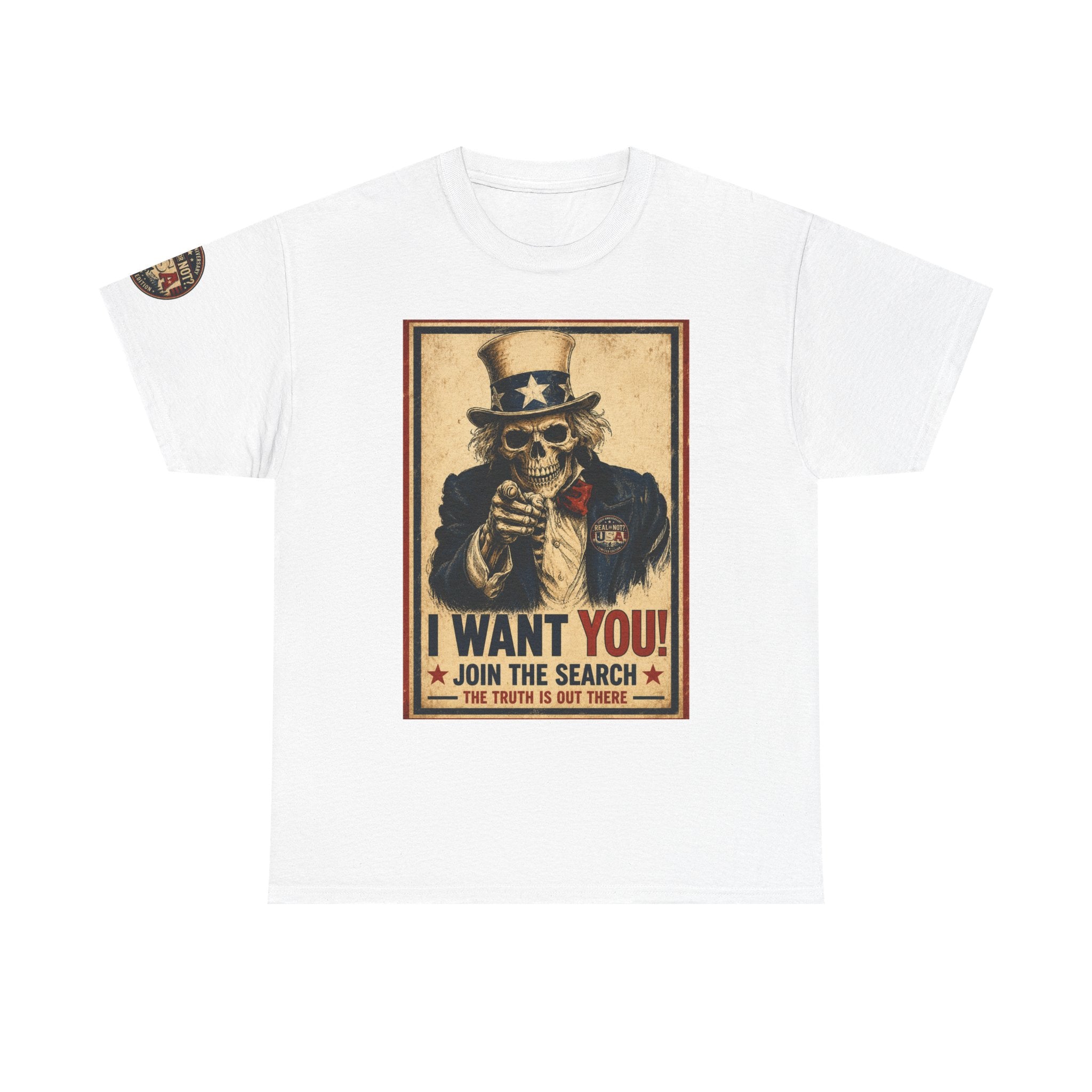 Uncle Sam Skull Limited Edition 250th USA Anniversary T- Shirt