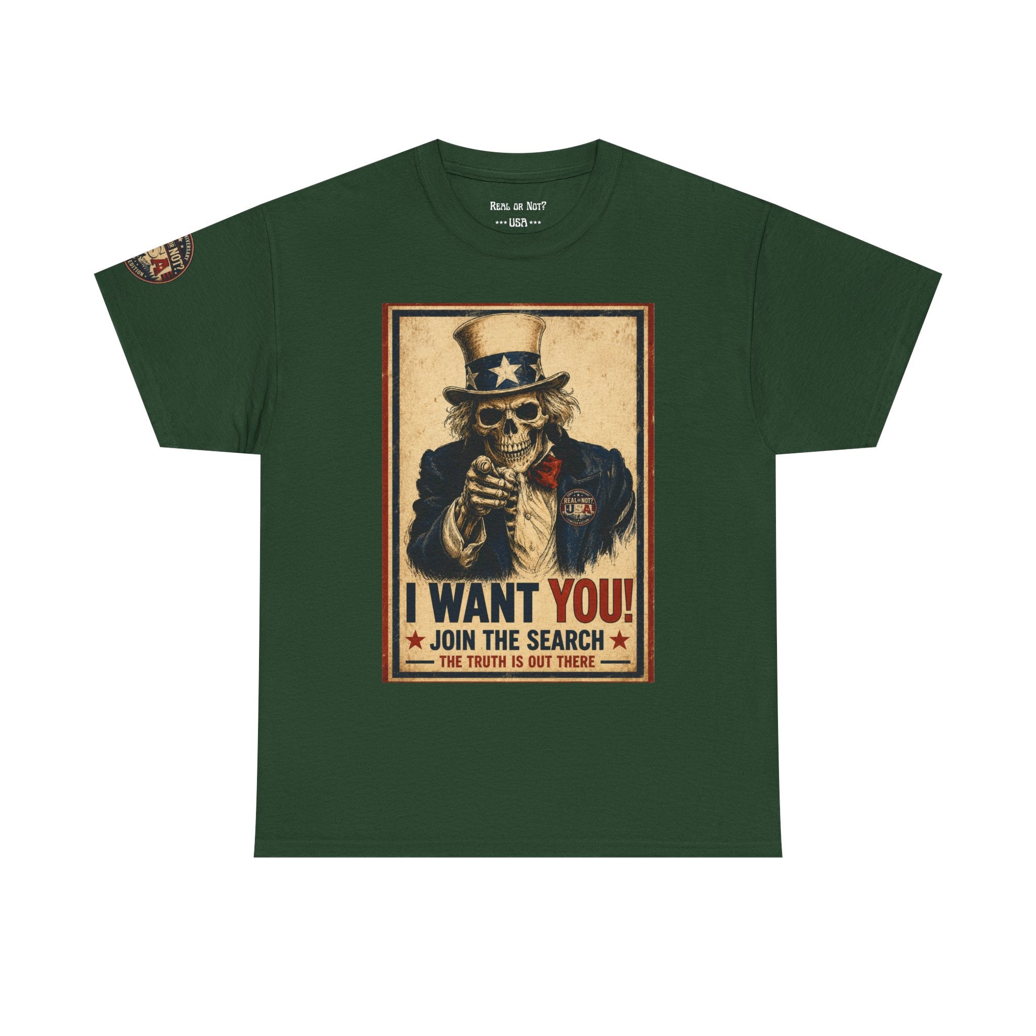 Uncle Sam Skull Limited Edition 250th USA Anniversary T- Shirt