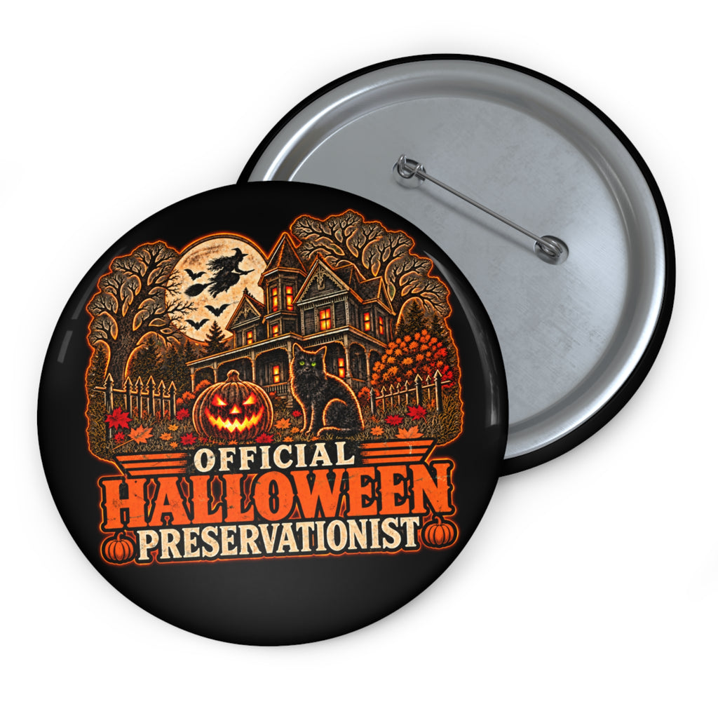 Halloween Preservationist v.2 Pin Button