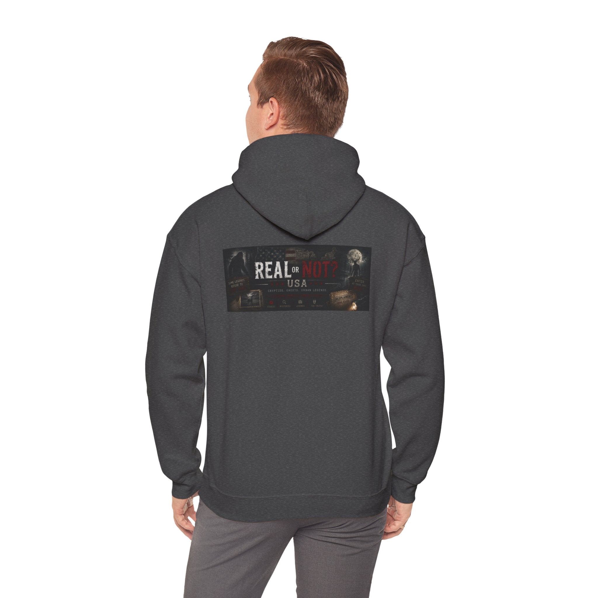 Official Real or Not? USA Hooded Sweatshirt