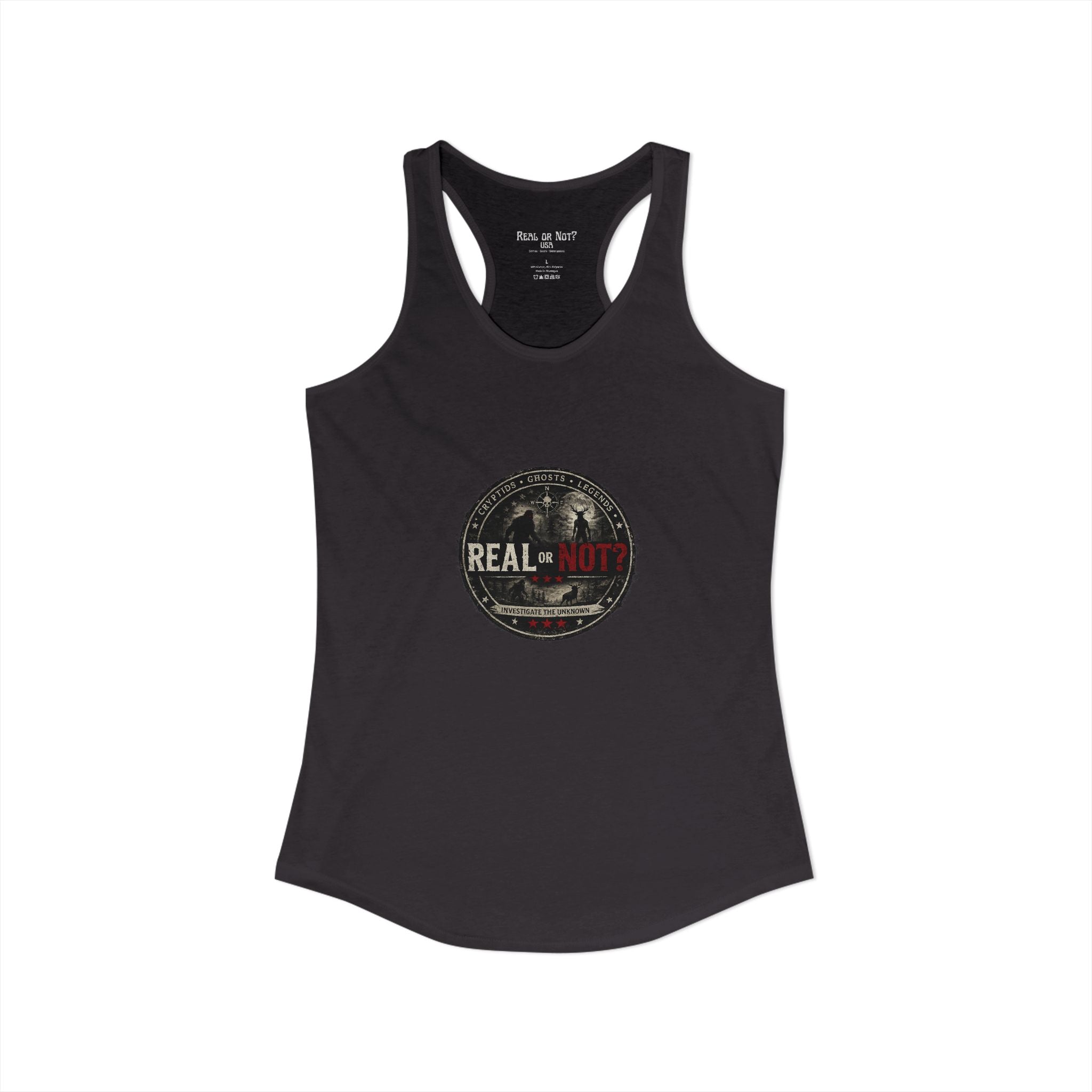Real or Not? USA Women's Racerback Tank
