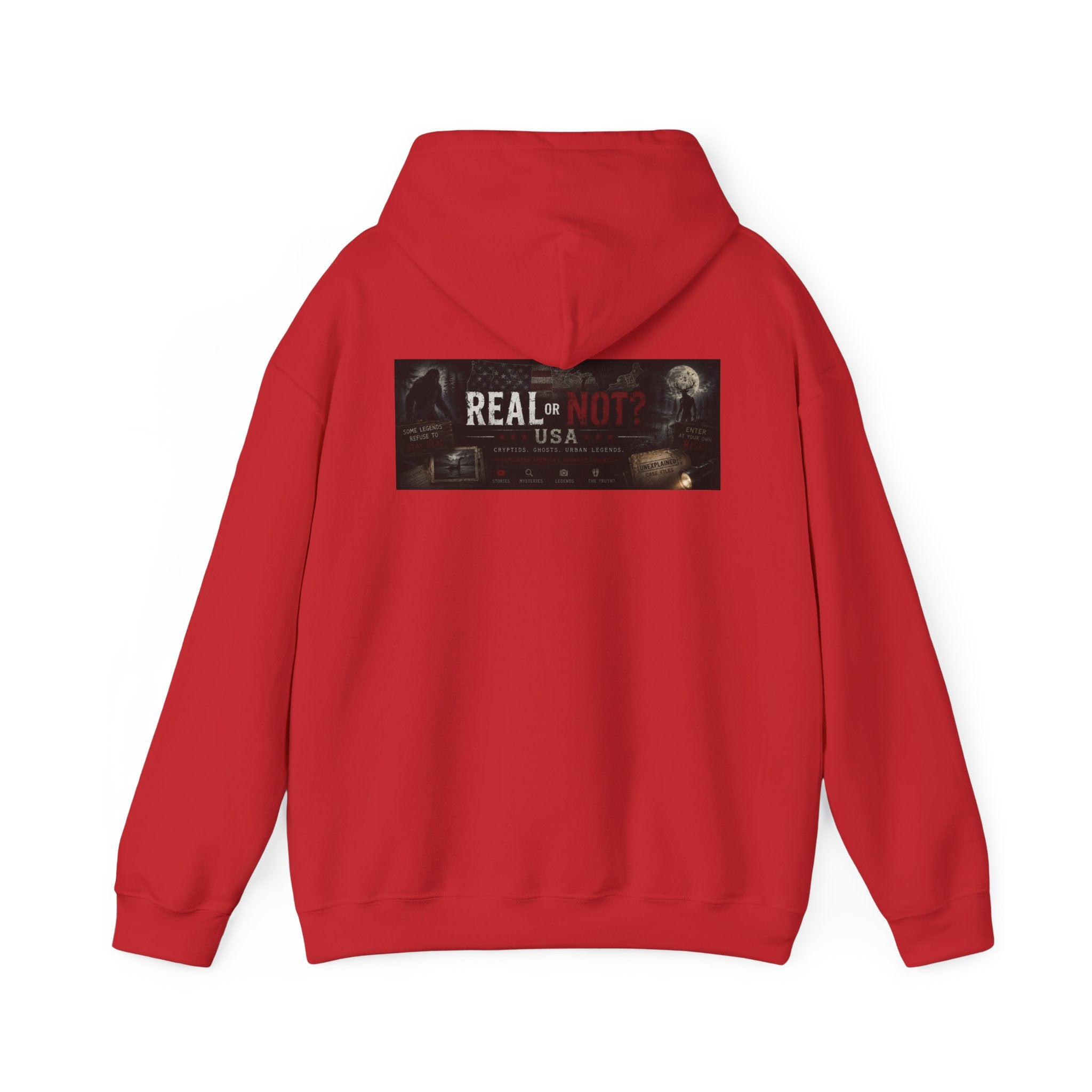 Official Real or Not? USA Hooded Sweatshirt