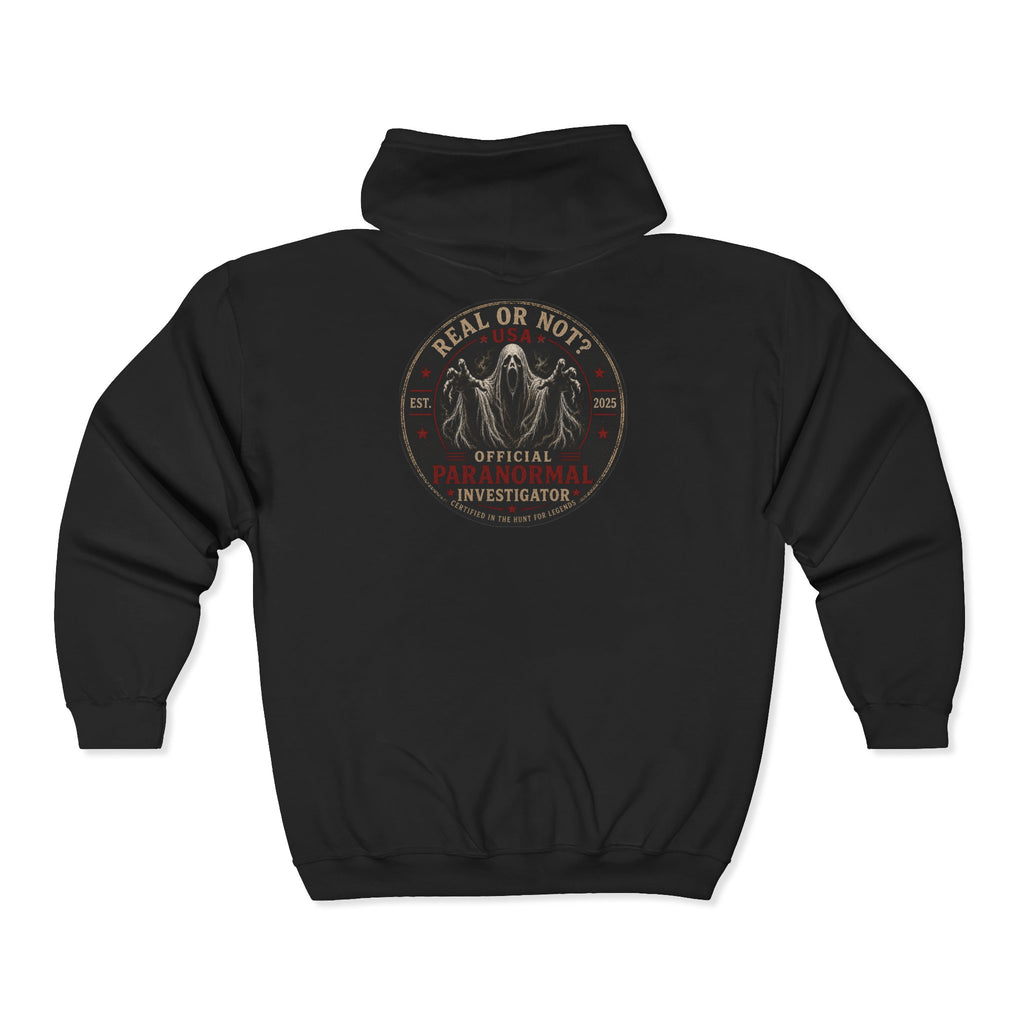 Paranormal Investigator Zip Hoodie