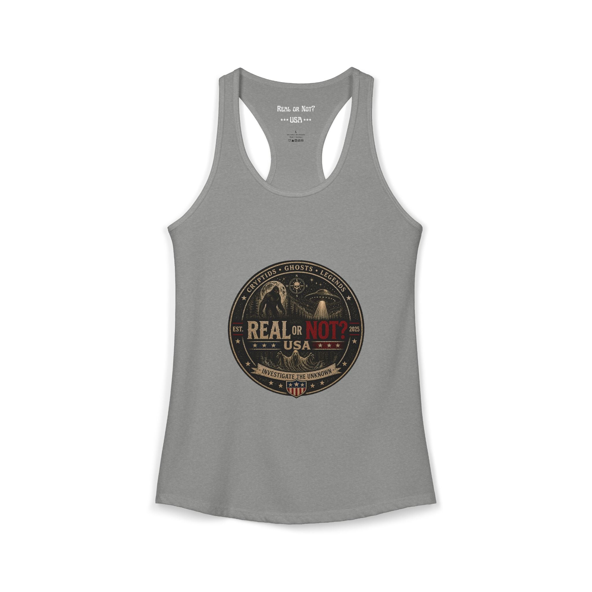 Real or Not? USA Women's Racerback Tank
