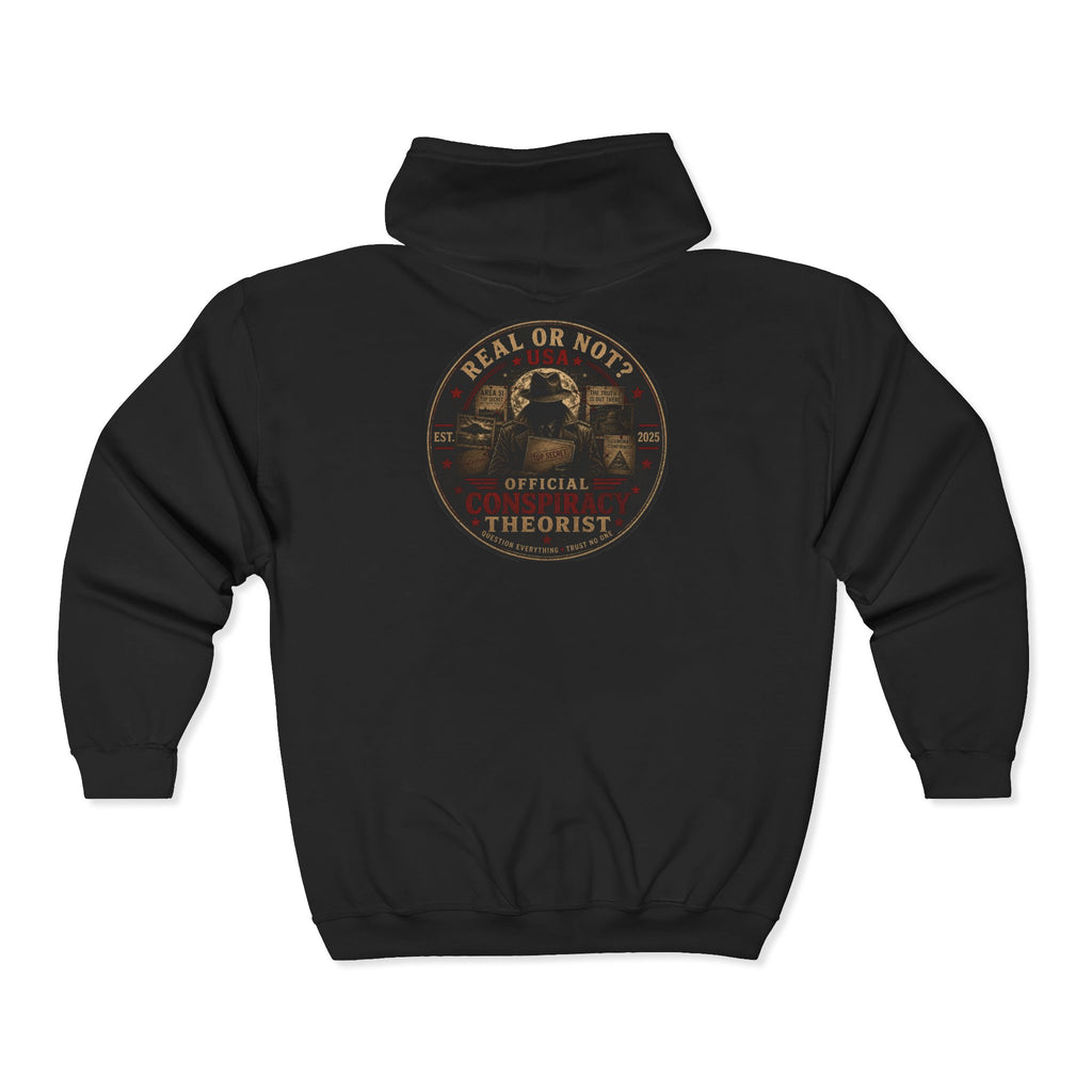 Conspiracy Theorist Zip Hoodie
