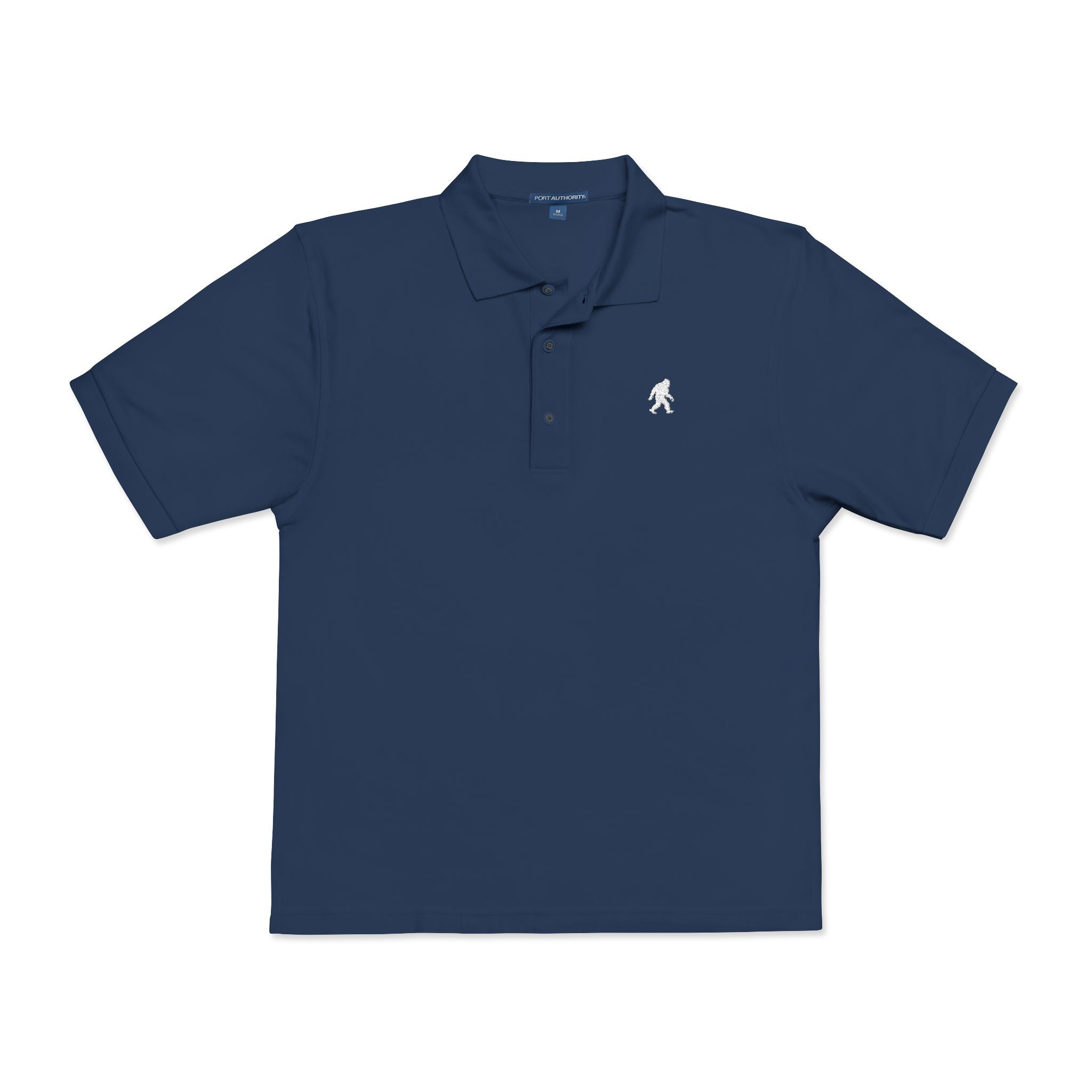 Bigfoot Polo White Silhouette