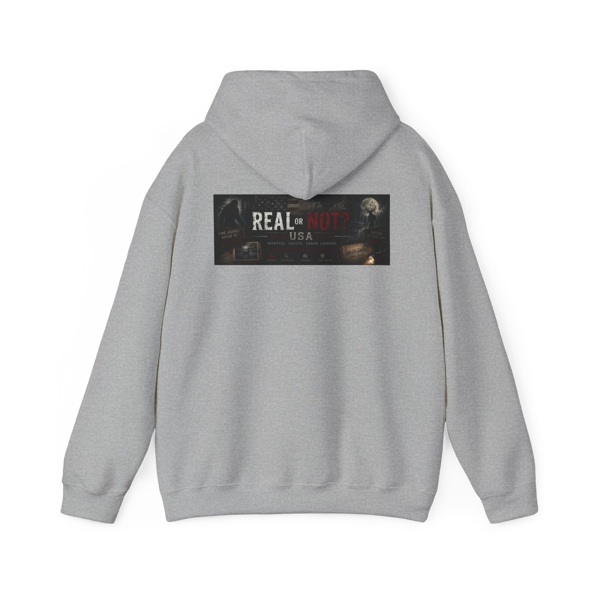 Official Real or Not? USA Hooded Sweatshirt