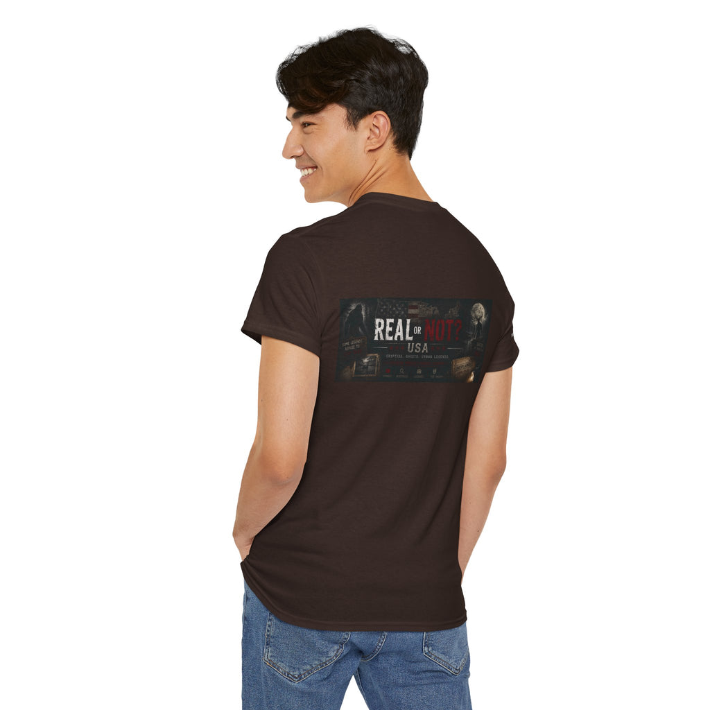 Official Real or Not? USA Vintage Graphic T-Shirt